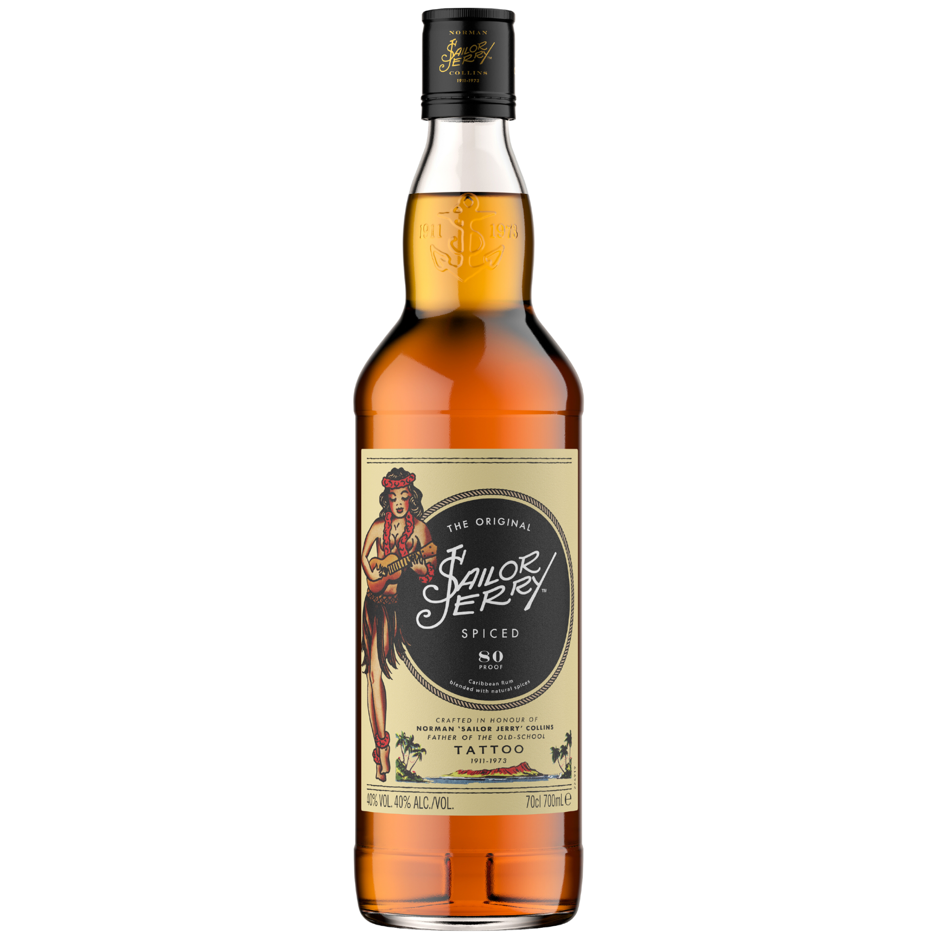 Sailor Jerry Spiced Caribbean Rum 0.7l, alc. 40% by volume