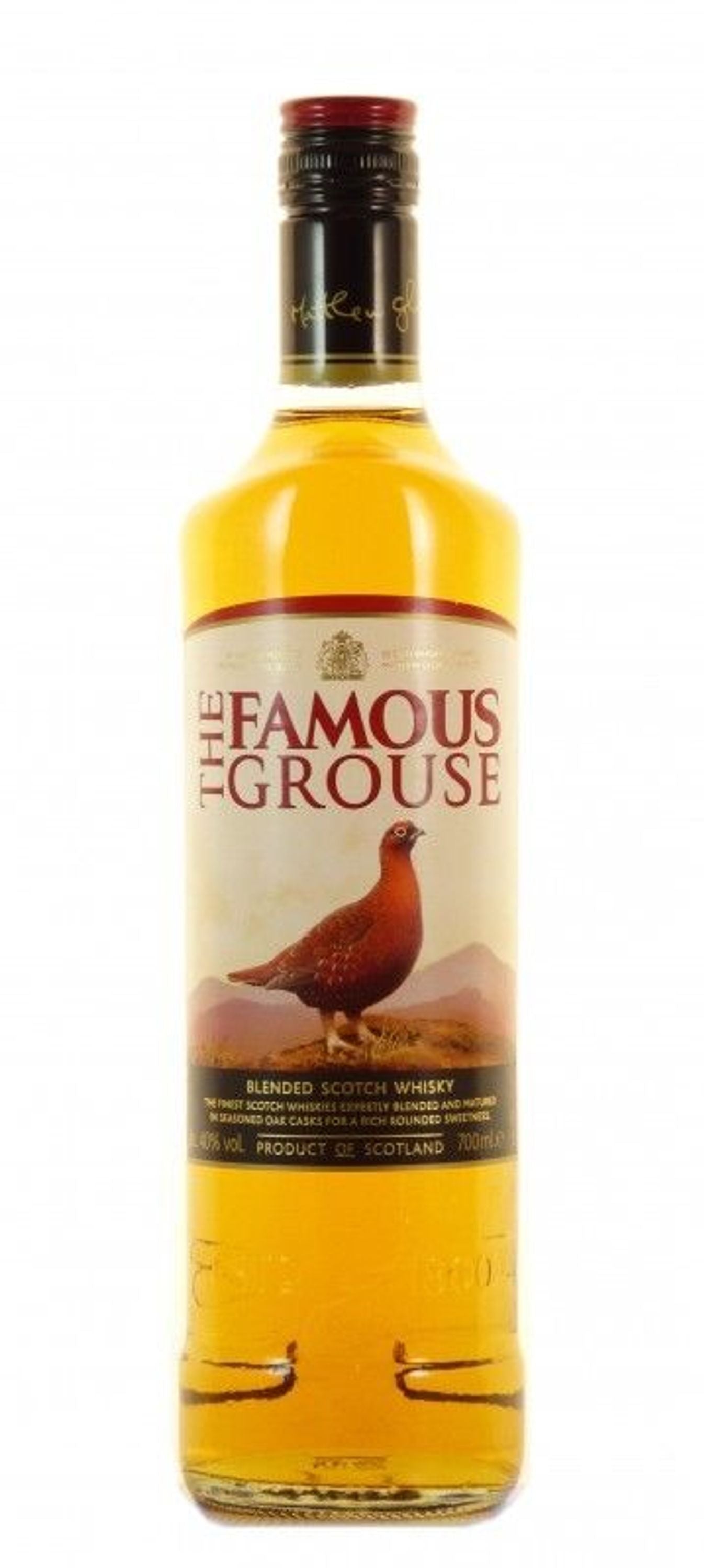 Whisky escocés mezclado The Famous Grouse 0,7 l, 40 % de alcohol por volumen
