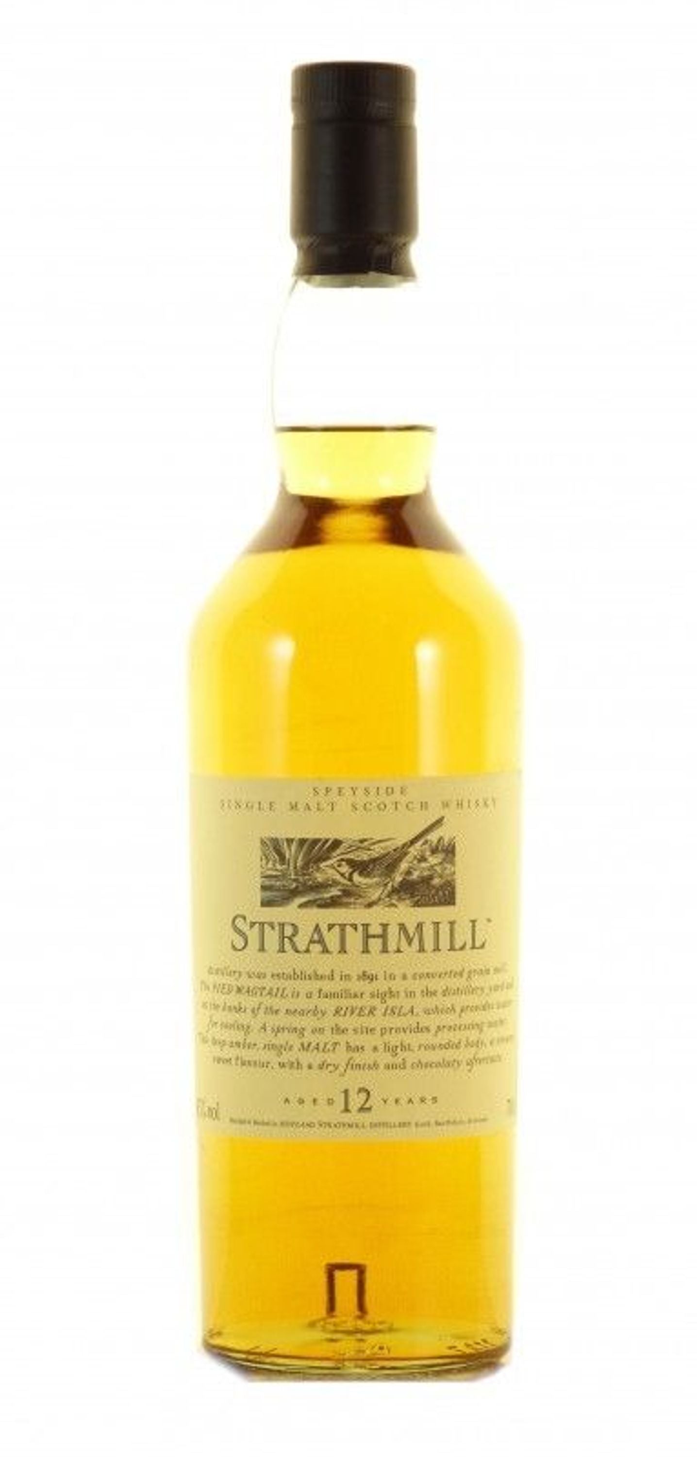 Strathmill 12 años Flora & Fauna 0,7 l, alcohol 43 % vol.