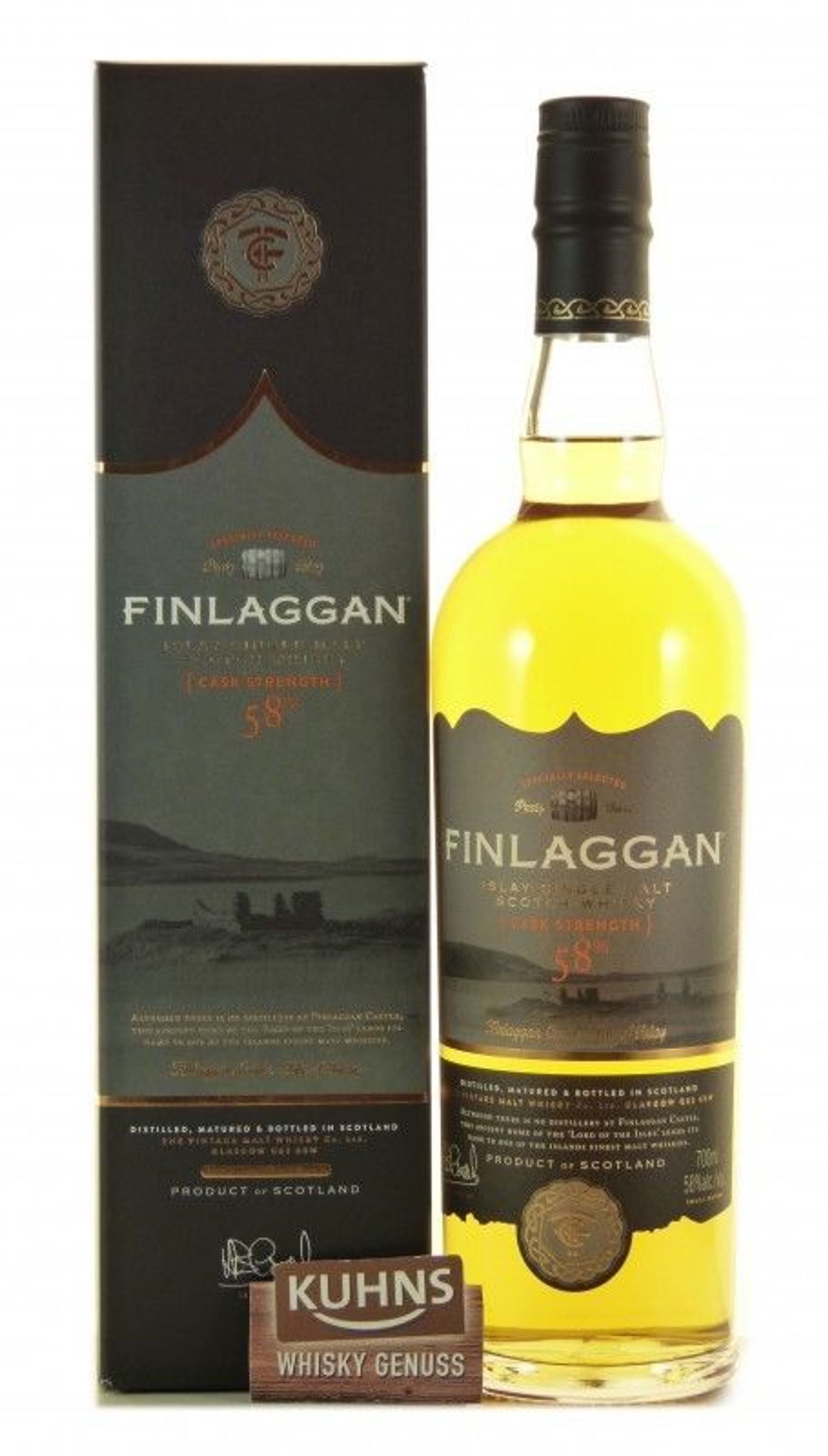 Finlaggan Cask Strength 0,7l, alc. 58% vol.