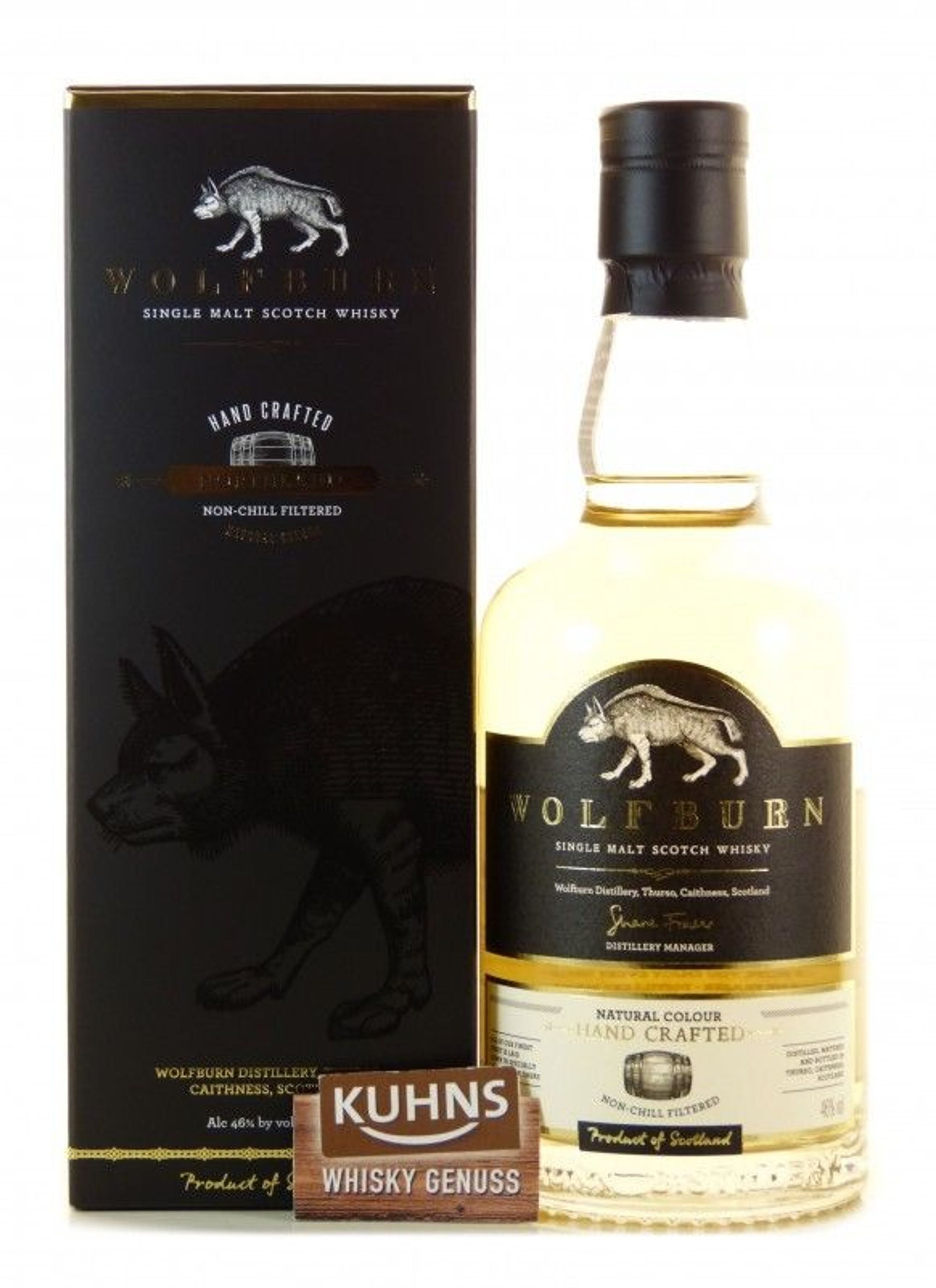 Wolfburn Northland 0,7 l, 46 % de alcohol por volumen