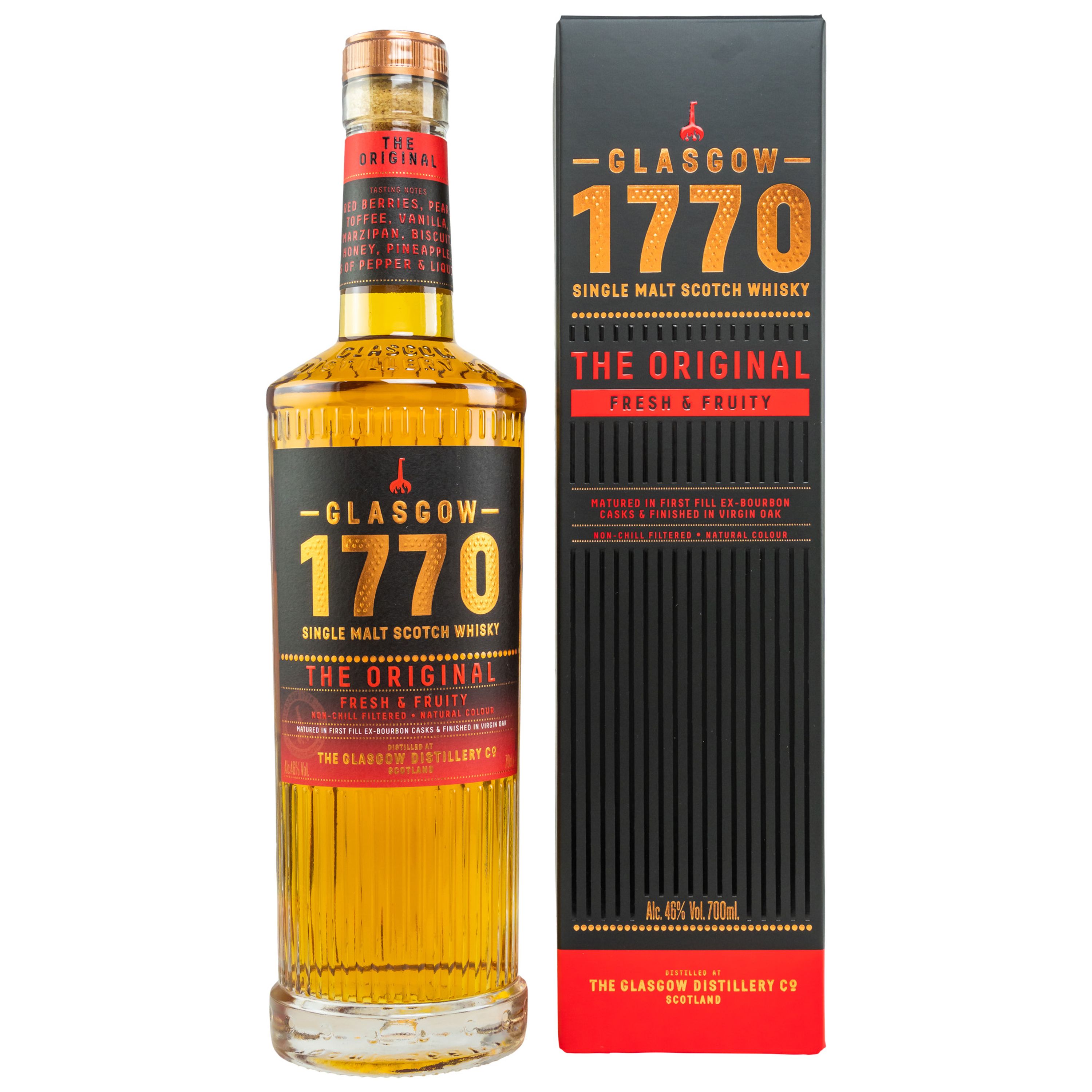 1770 Glasgow The Original Fresh & Fruity 0,7 l, 46 % de alcohol por volumen