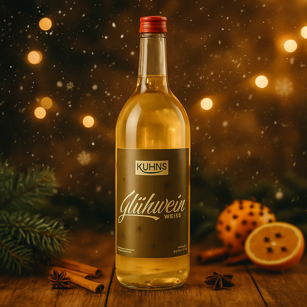 Vino caliente blanco Kuhn's 0,75 l, 10,2 % de alcohol por volumen