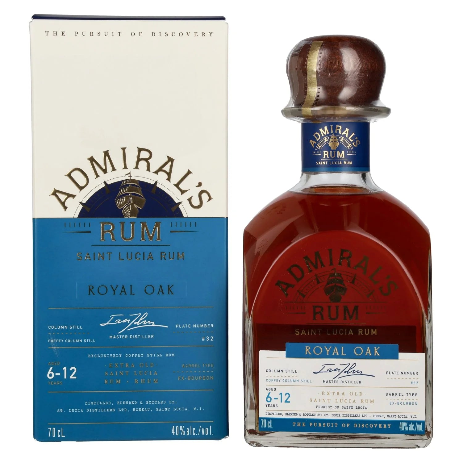 Admiral's Rum Royal Oak 0,7l, alc. 40 Vol.-%