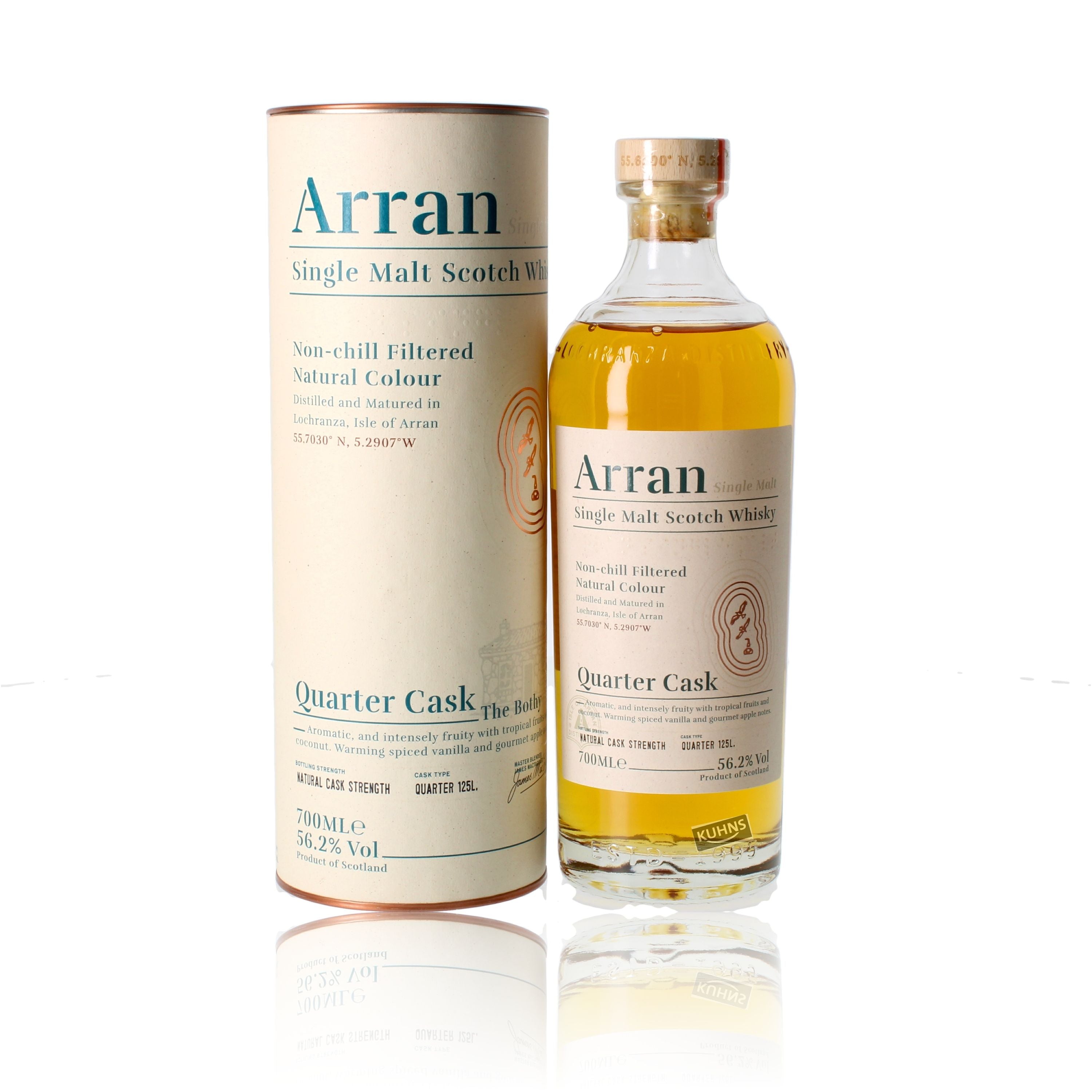 Arran Quarter Cask The Bothy 0,7 l, alcohol 56,2 % vol.