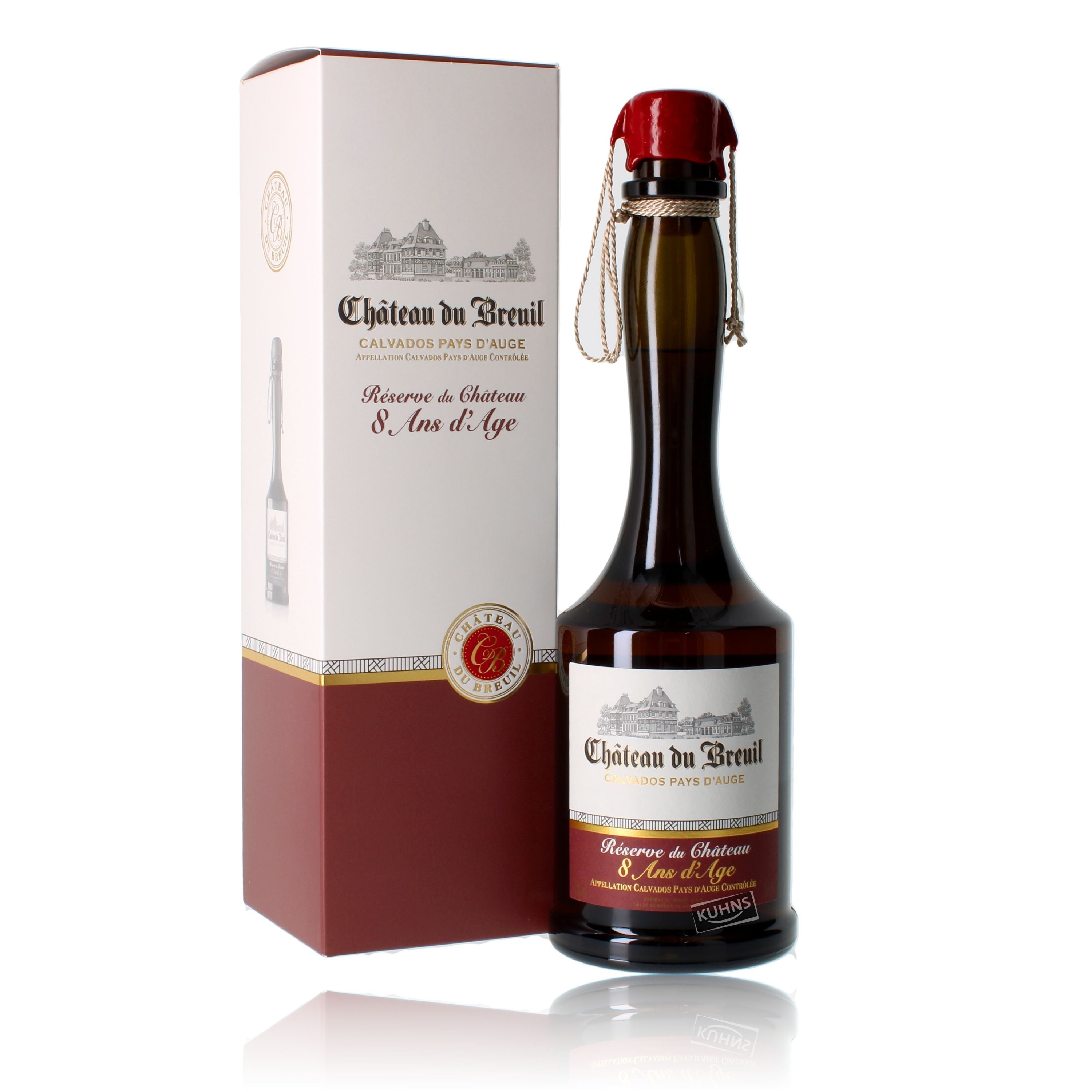 Chateau du Breuil 8 Años Calvados 0,7l, 40% alc./vol.