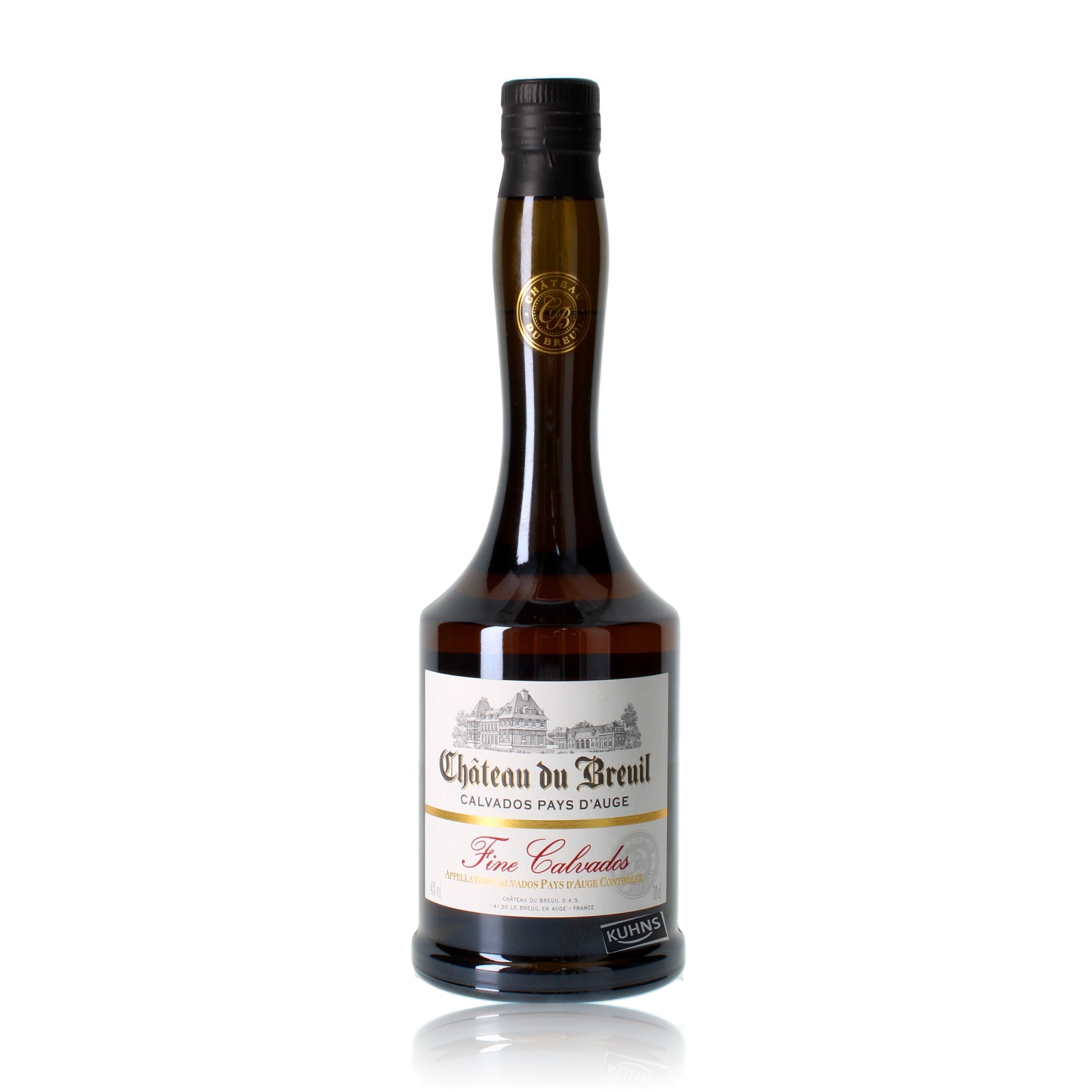 Chateau du Breuil Calvados fino 0,7 l, alc. 40% en volumen