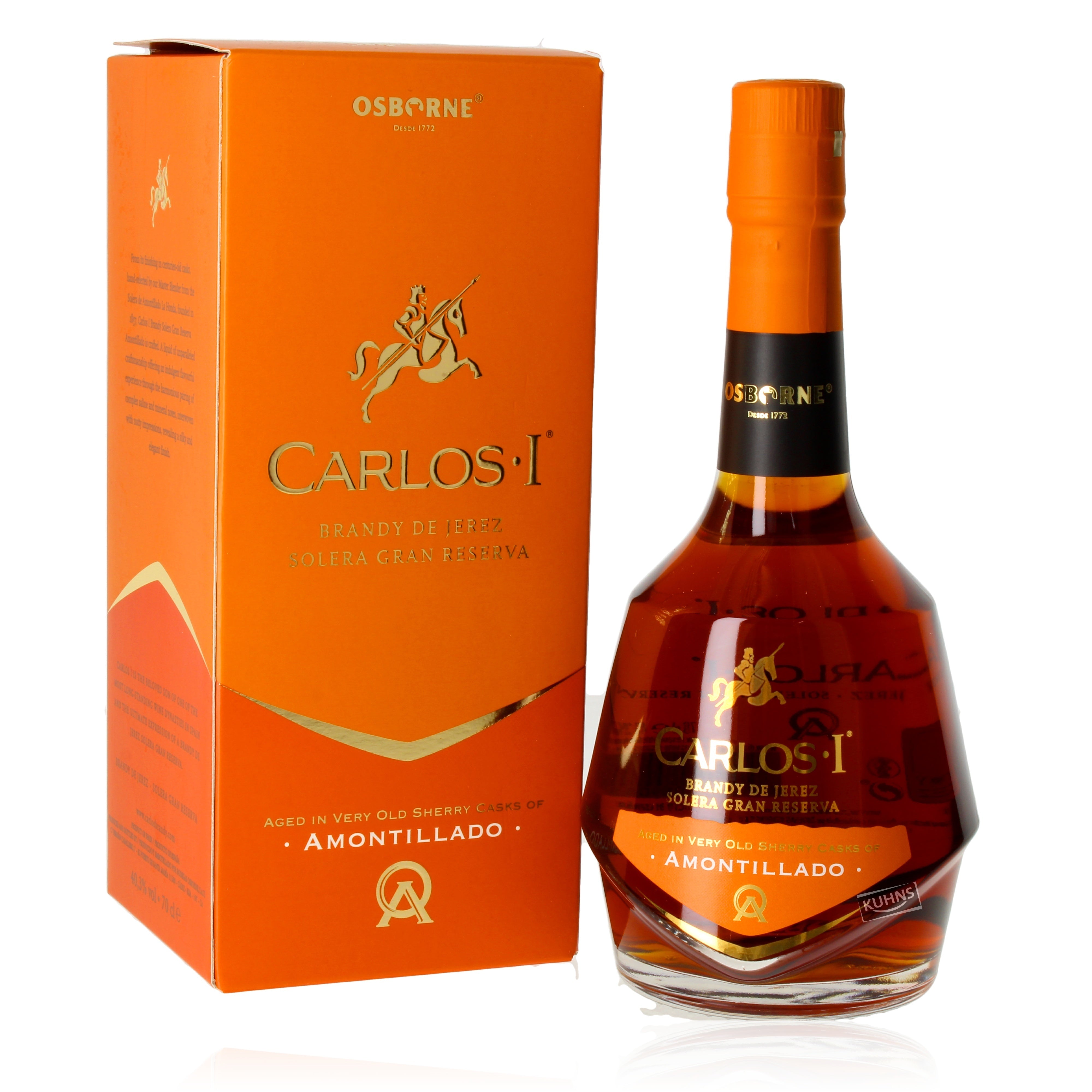 Brandy Carlos I Amontilado 0,7 l alc. 40,3 % vol.