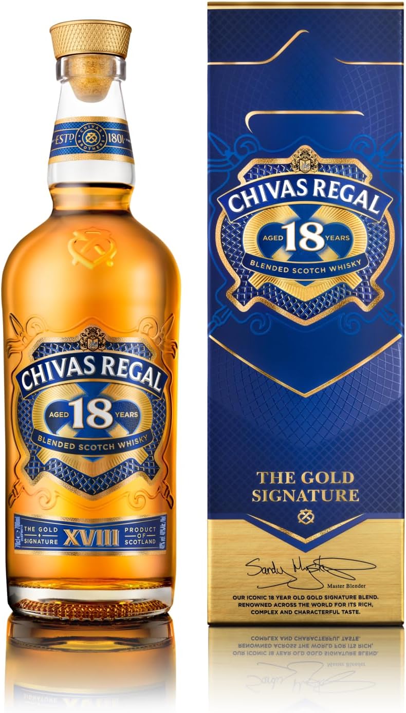 Chivas Regal 18 years 0.7l, alc. 40 Vol.-%