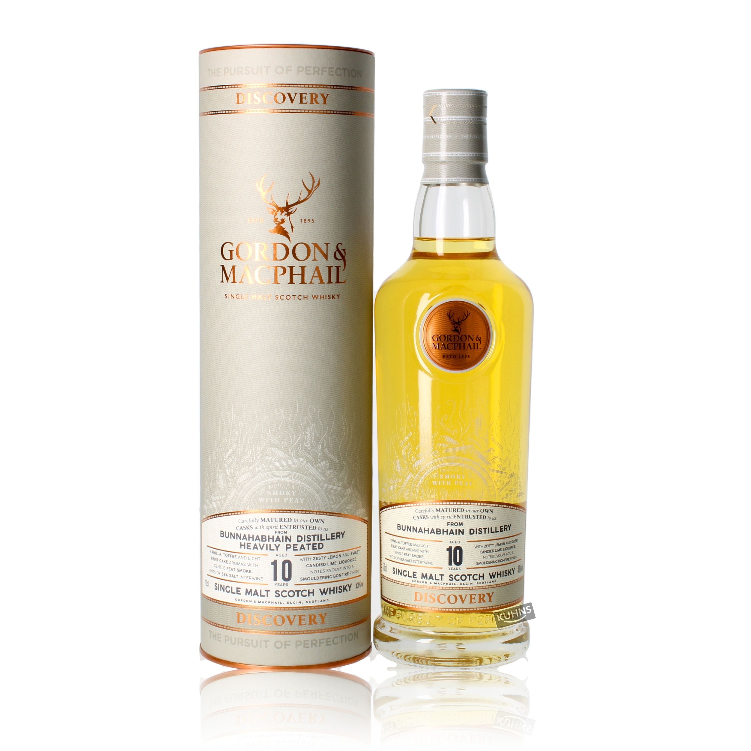 Bunnahabhain 10 years Gordon&MacPhail 0.7l alc. 43 Vol.-%