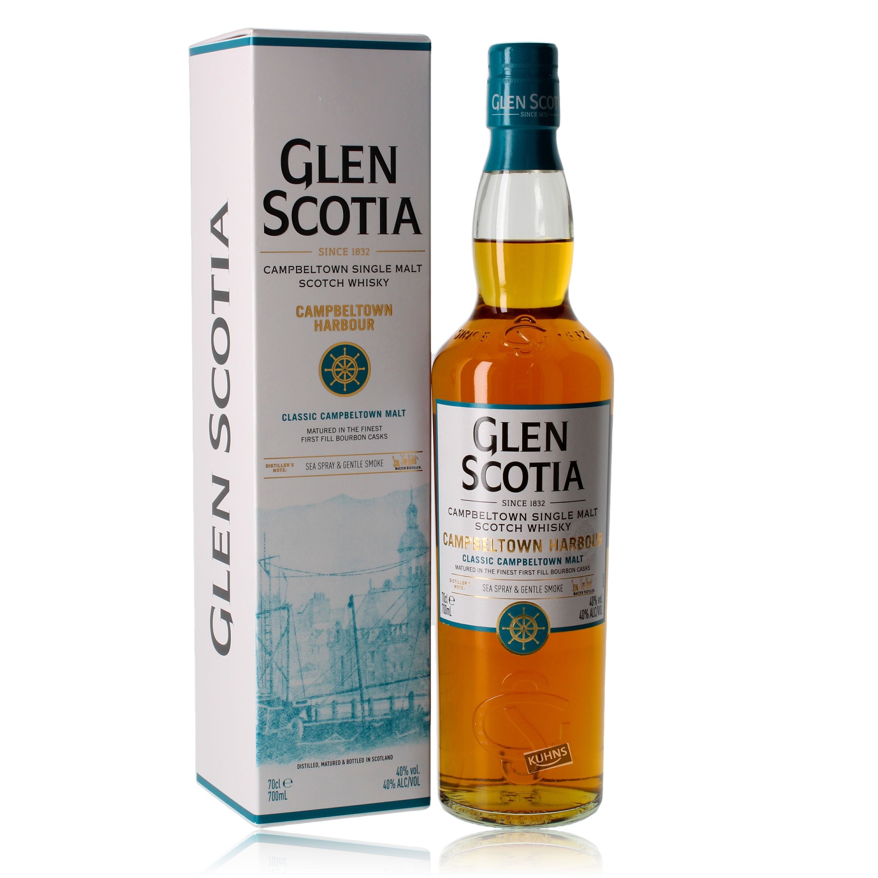 Glen Scotia Harbor 0,7 l, 40 % de alcohol por volumen