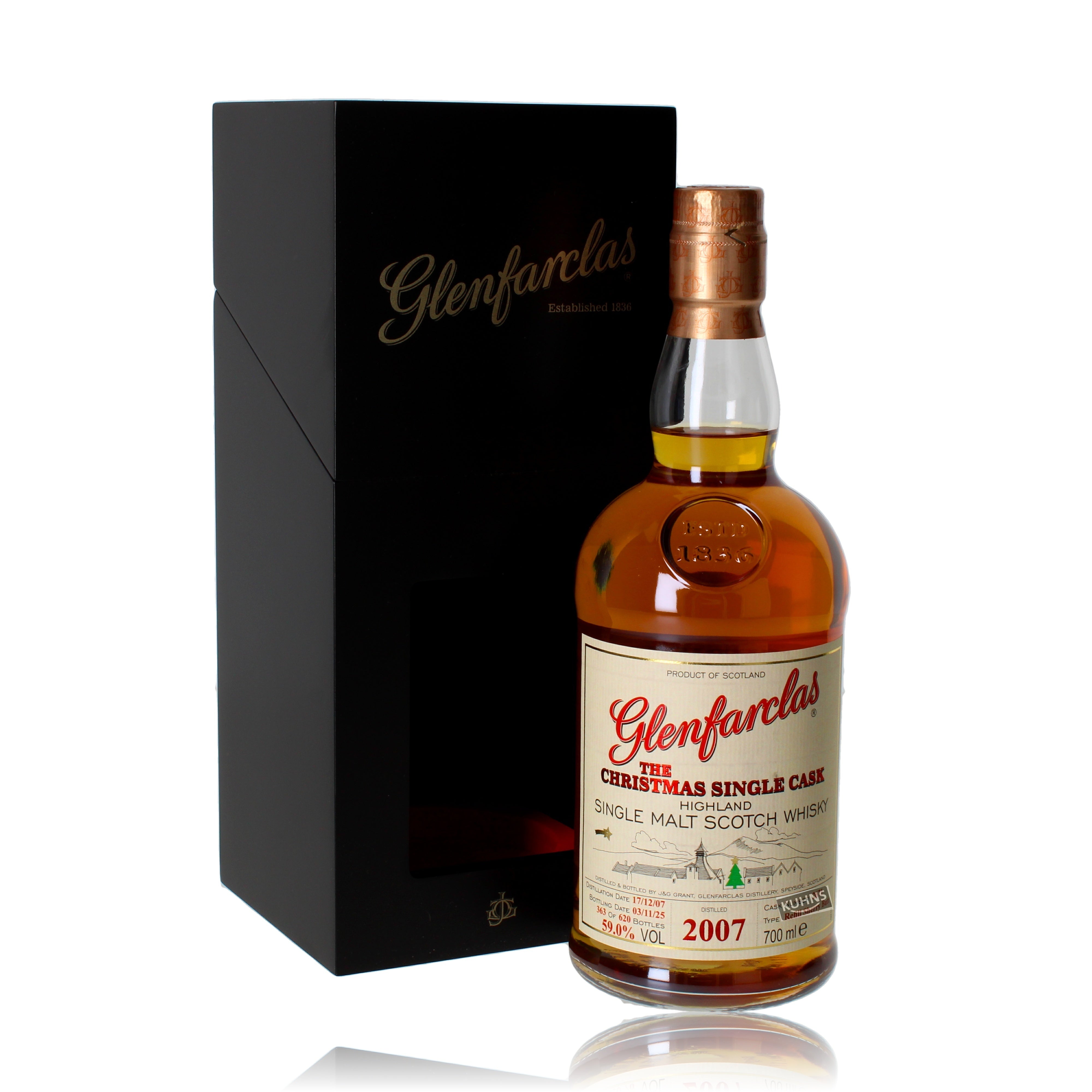 Glenfarclas Christmas Cask 2007 0.7l, alc. 59.0% vol.