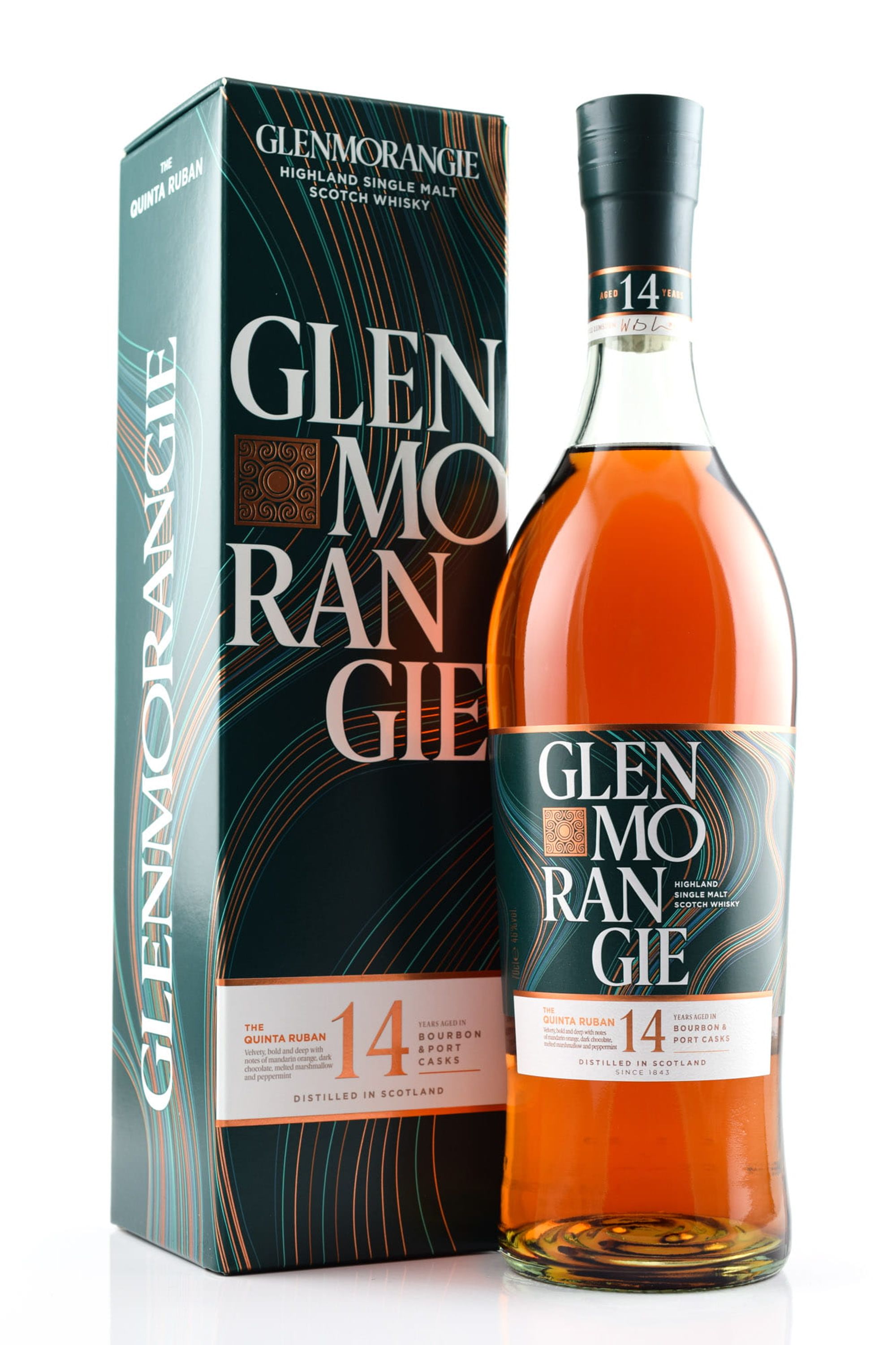 Glenmorangie Quinta Ruban 14 años 0,7 l, 46 % alc.