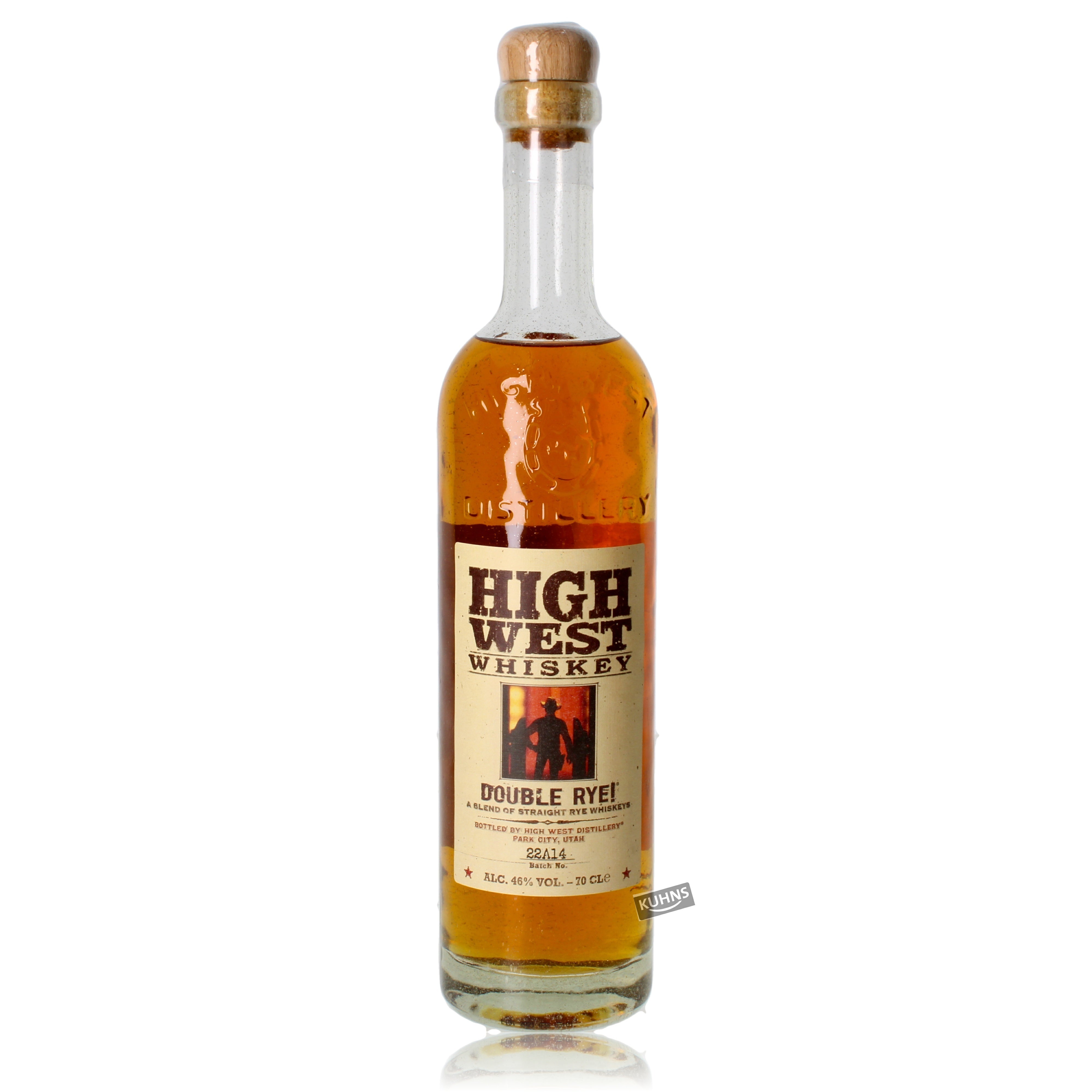 Whisky High West Double Rye 0,7 l, 46 % de alcohol por volumen
