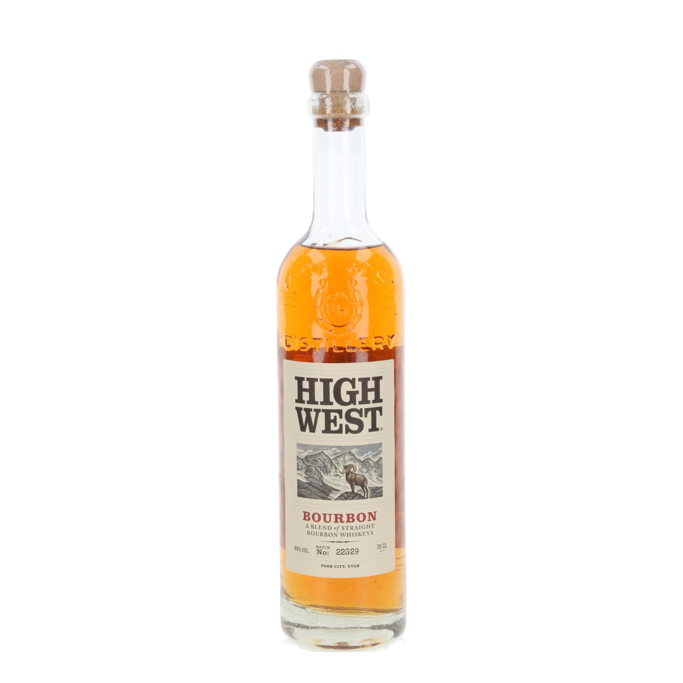 Whisky Bourbon del Alto Oeste 0,7 l, 46 % de alcohol por volumen