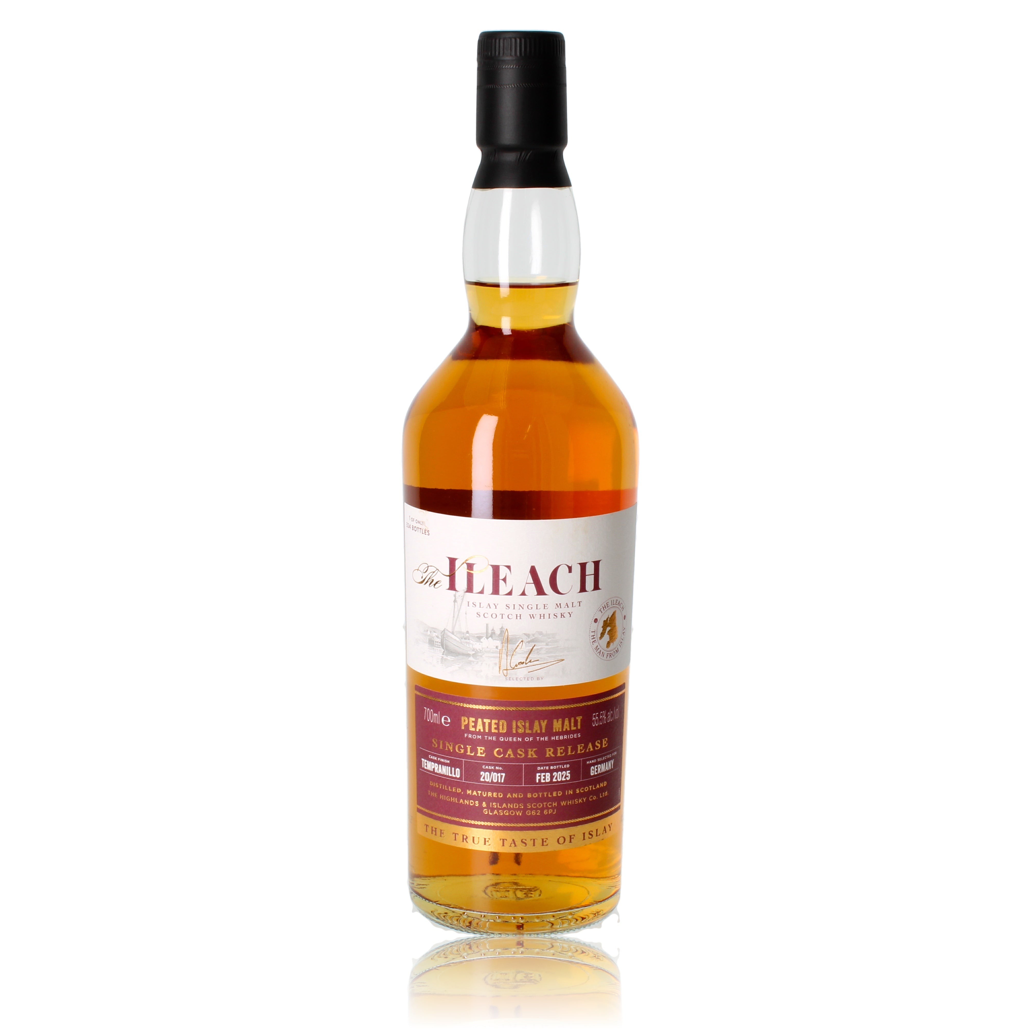 Ileach Tempranillo Single Cask 2025 0.7l, alc. 55.5% vol.