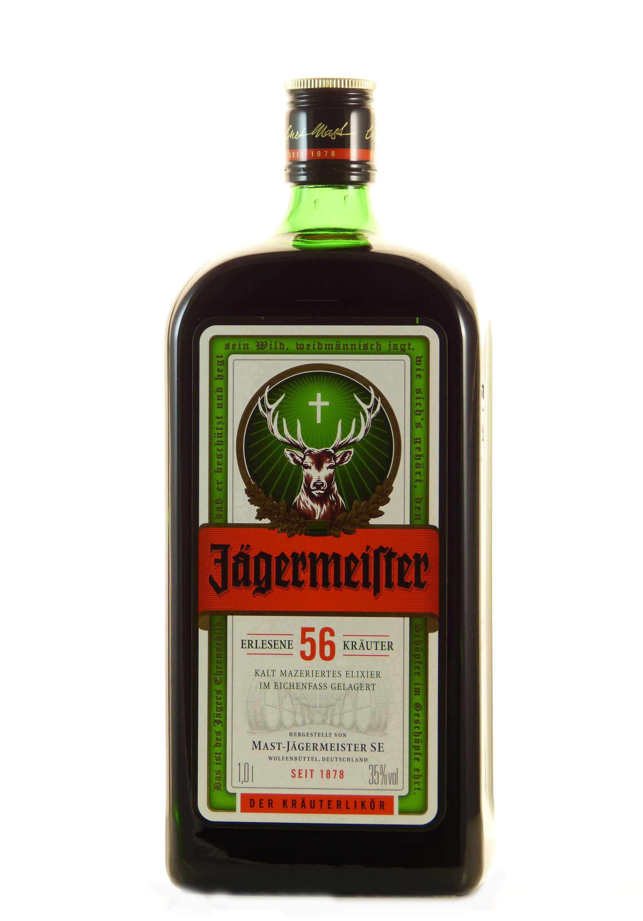 Jägermeister 1,0l alc. 35%vol.