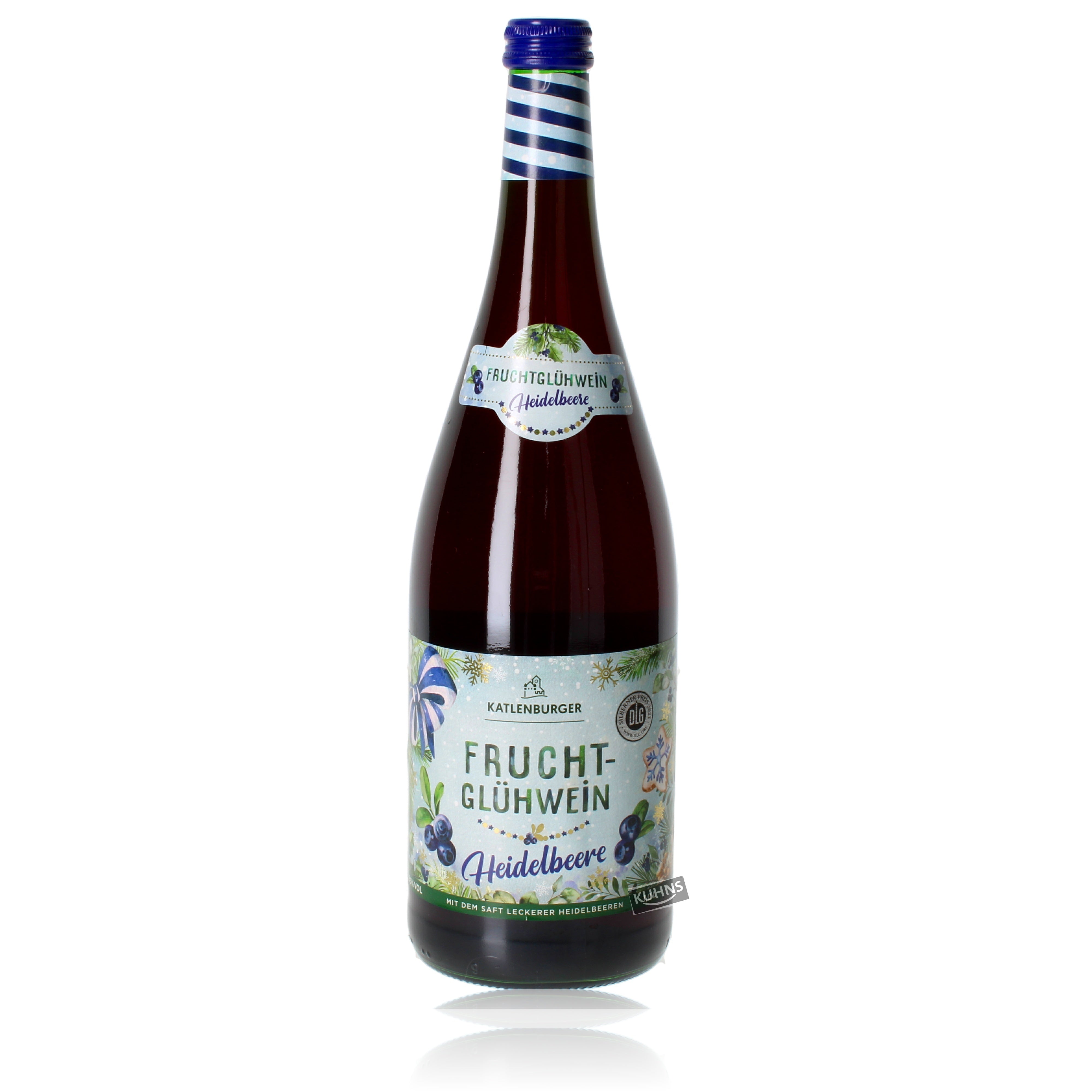 Katlenburger fruit mulled wine blueberry 1.0l, alc. 8.5 Vol.-%