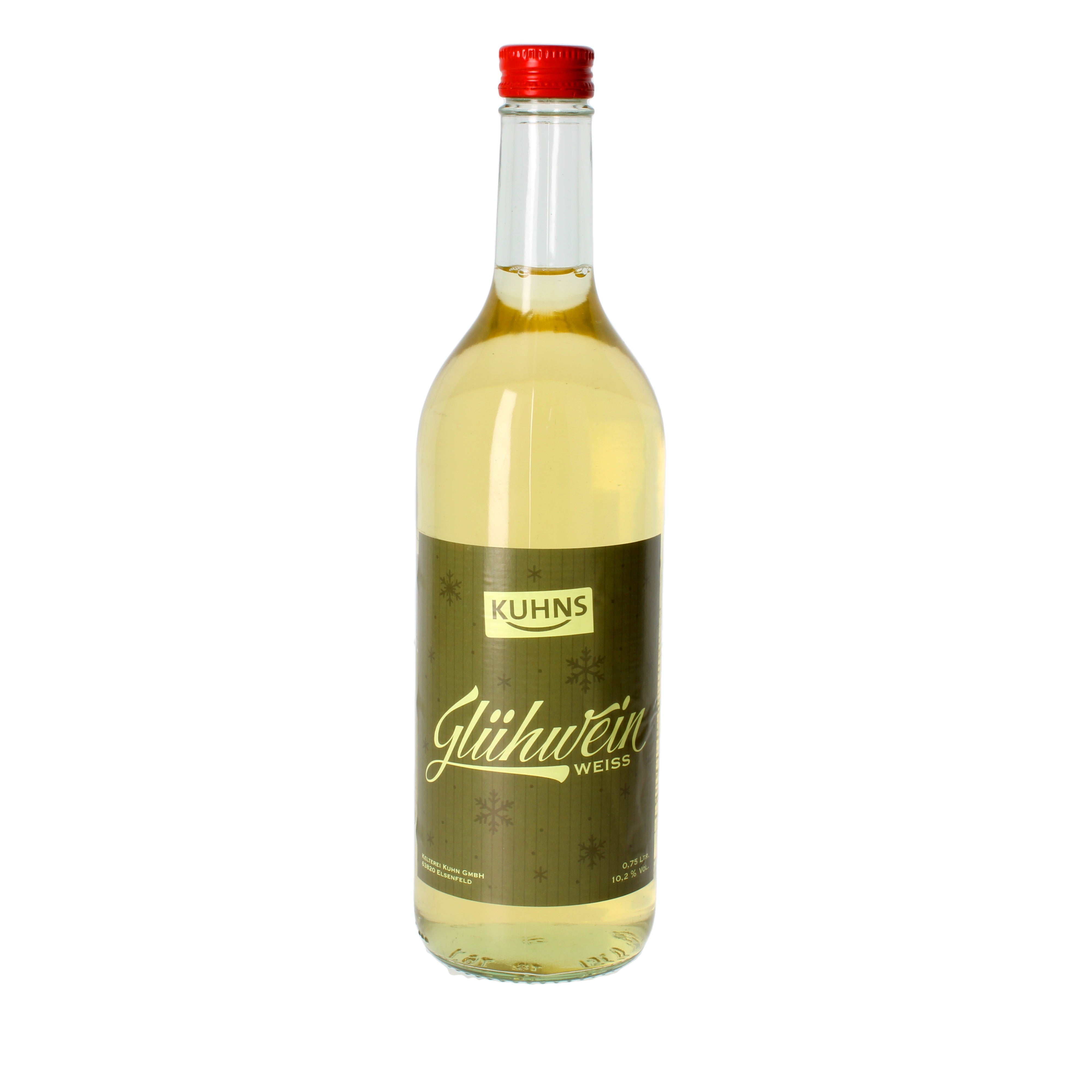 Vino caliente blanco Kuhn's 0,75 l, 10,2 % de alcohol por volumen