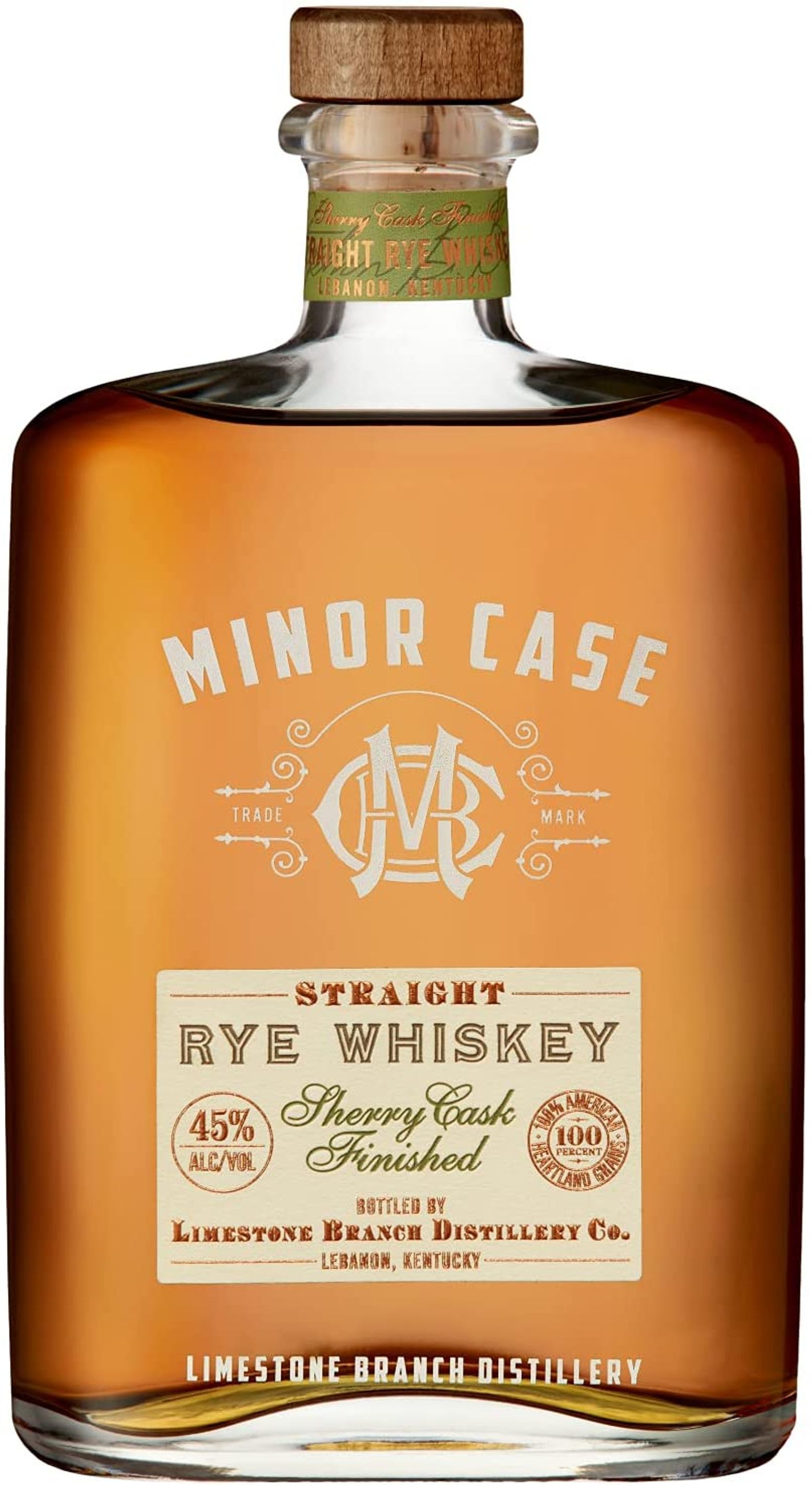Whisky de centeno recto Minor Case, 0,7 l, 45 % vol.
