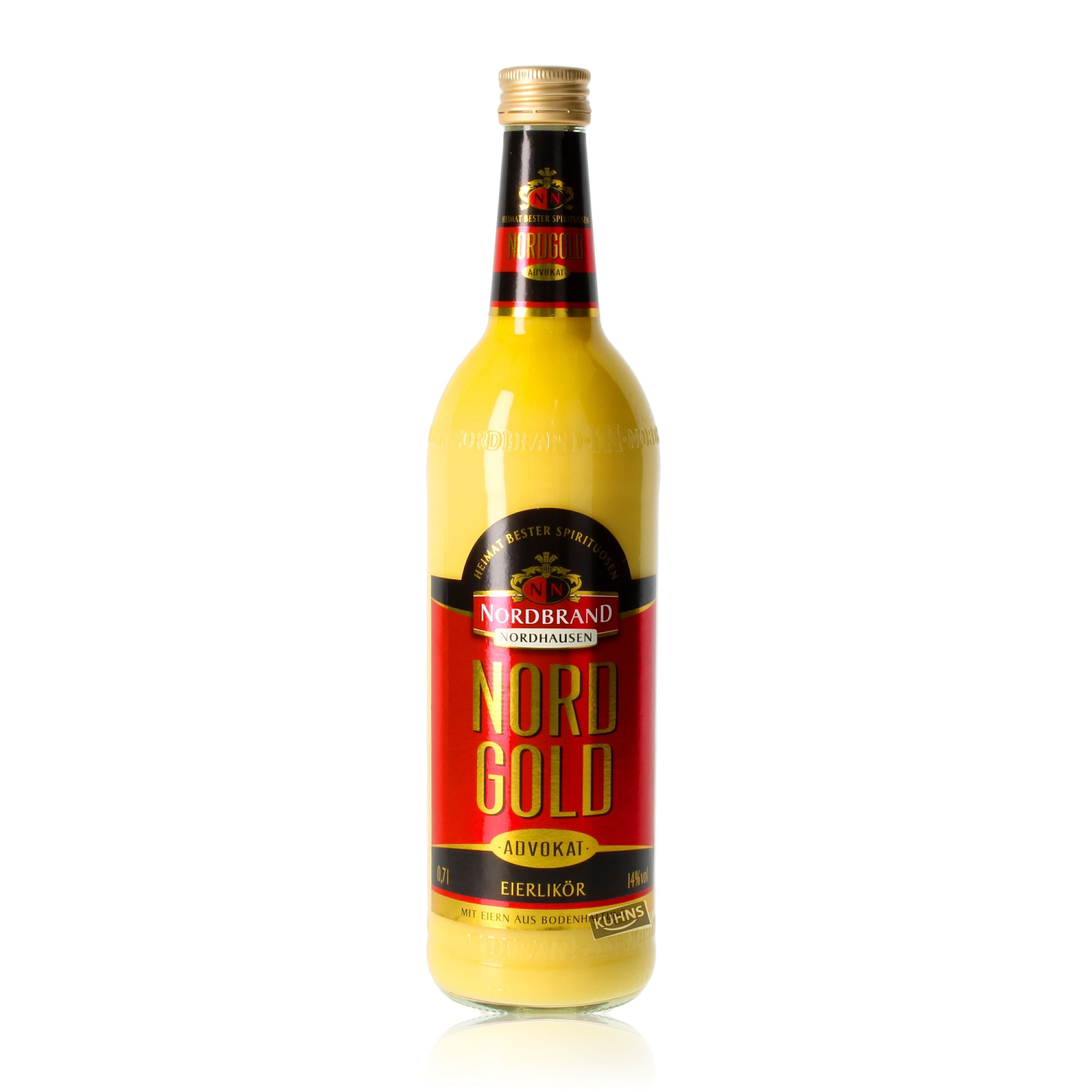 Nordbrand Licor de Huevo Nord Gold Advocate 0,7l alc. 14%vol.