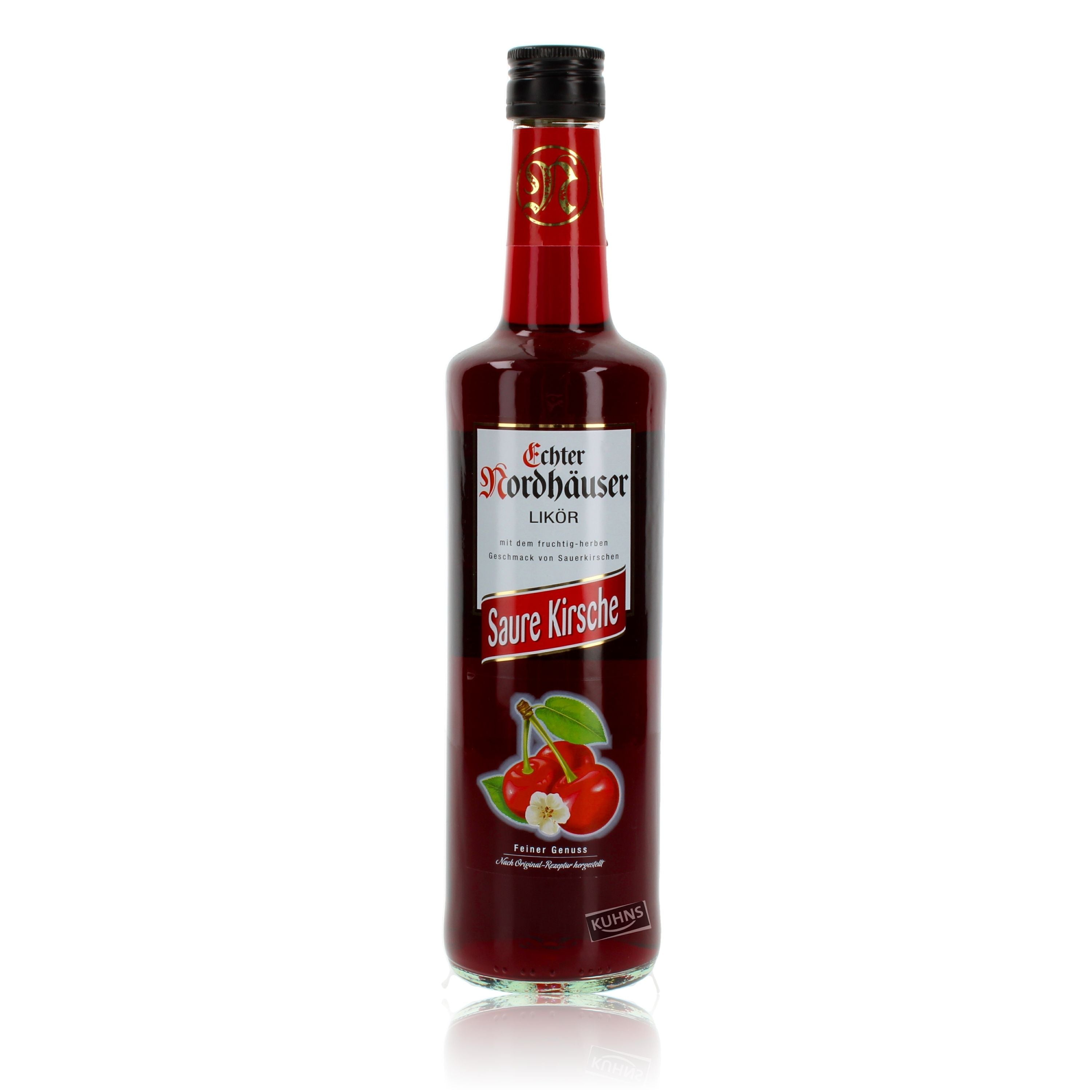 Echter Nordhäuser Cereza agria 0,7 l, alc. 16% vol., licor
