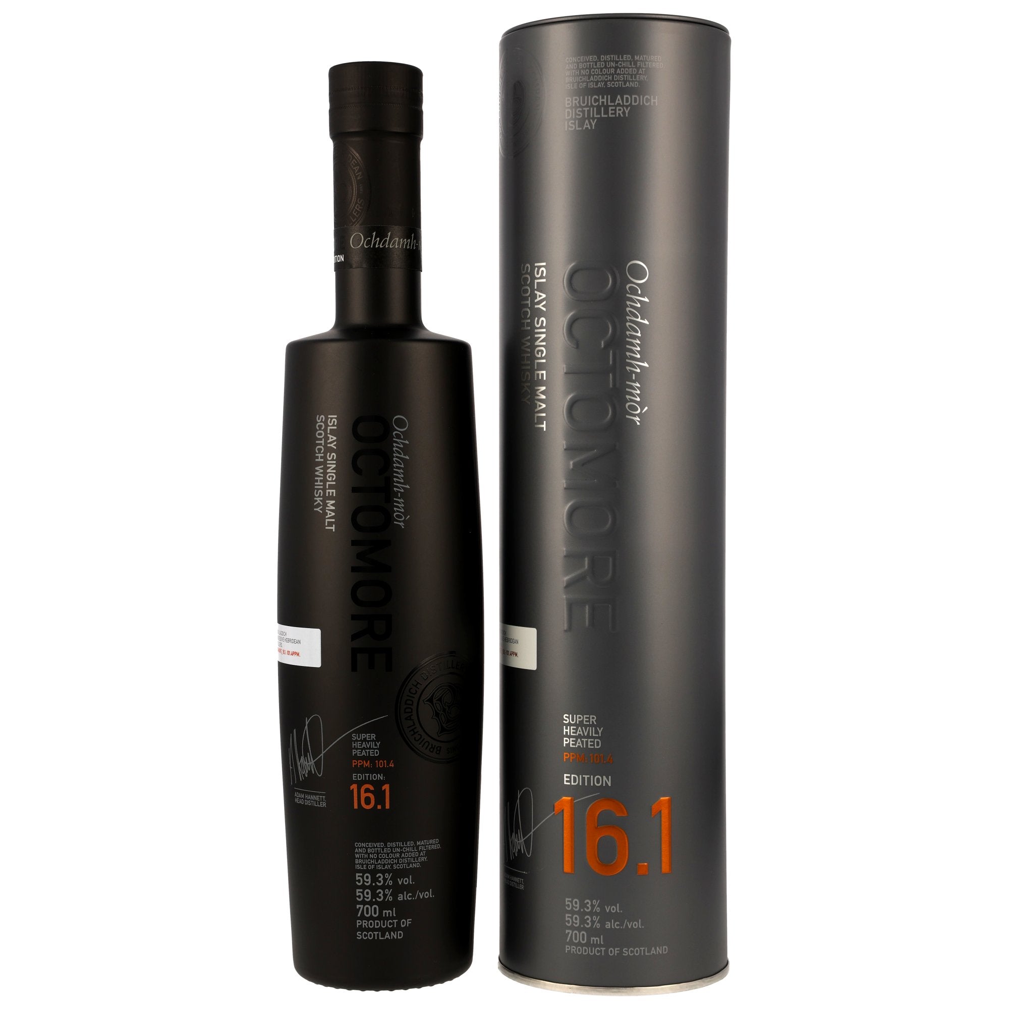 Octomore 16.1 5 años 0,7l, alc. 59,3 % vol.