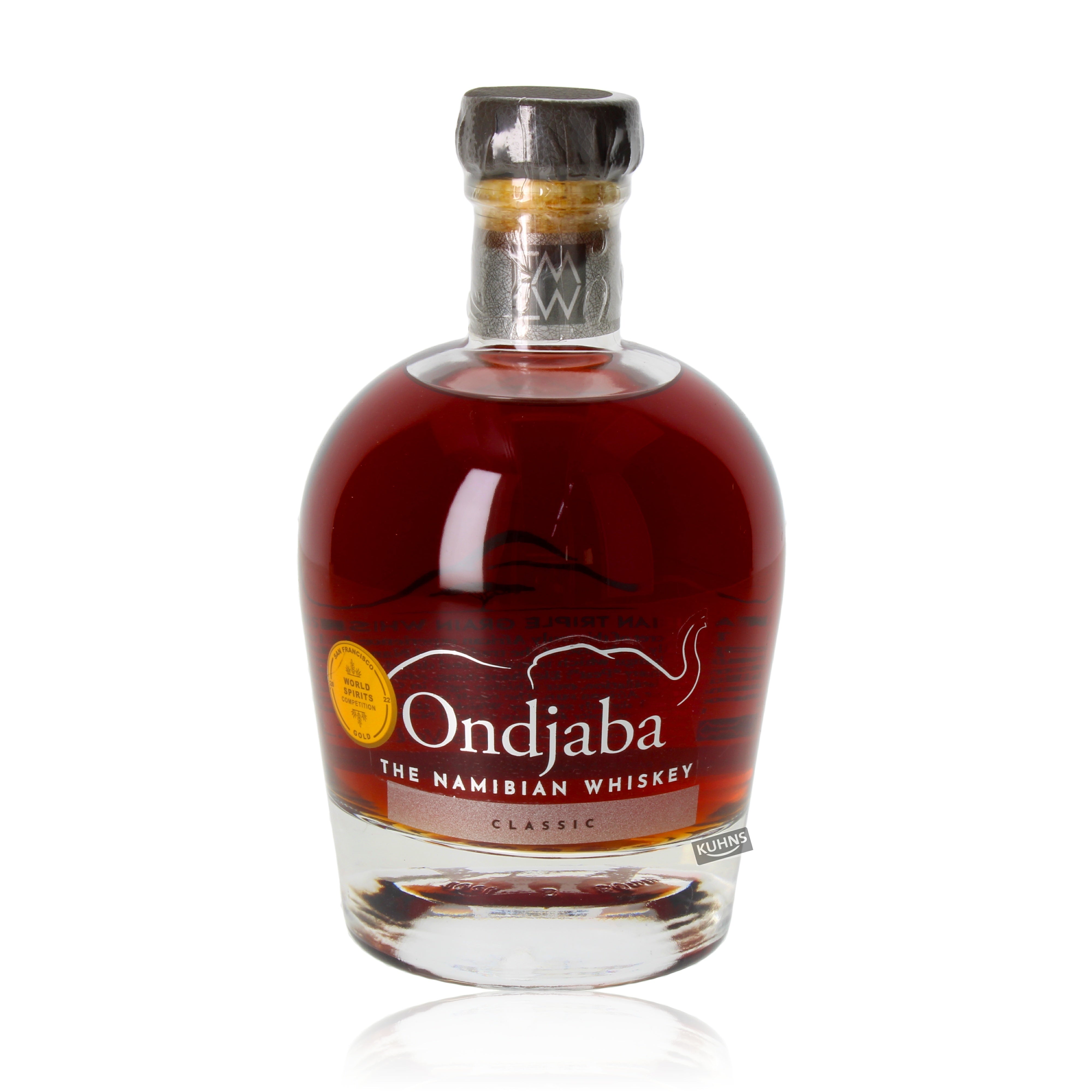 Whisky namibio clásico Ondjaba 0,7 l, 46 % de alcohol por volumen