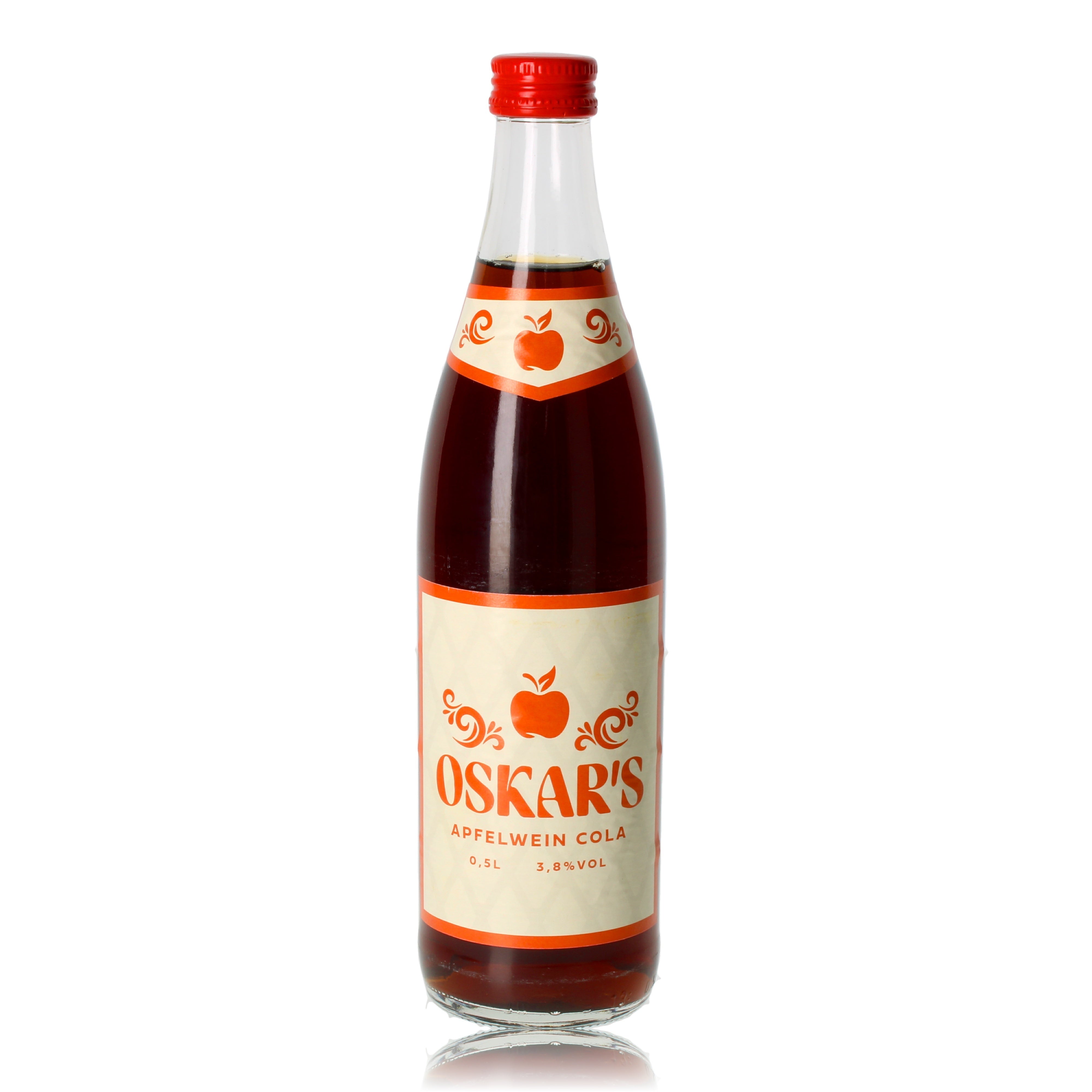 OSKAR`S Apple Wine-Cola 0.5l, alc. 3.8 Vol.-%