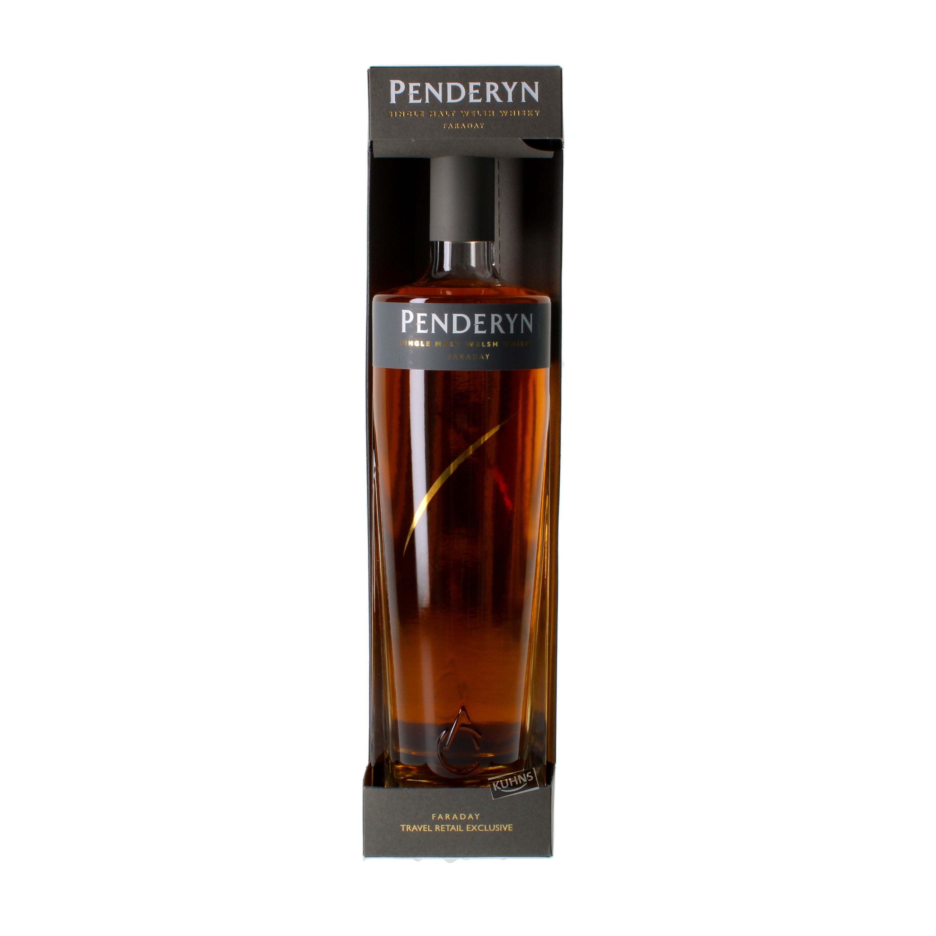Whisky de pura malta Penderyn Faraday Wales, 0,7 l de alcohol, 46 % de volumen