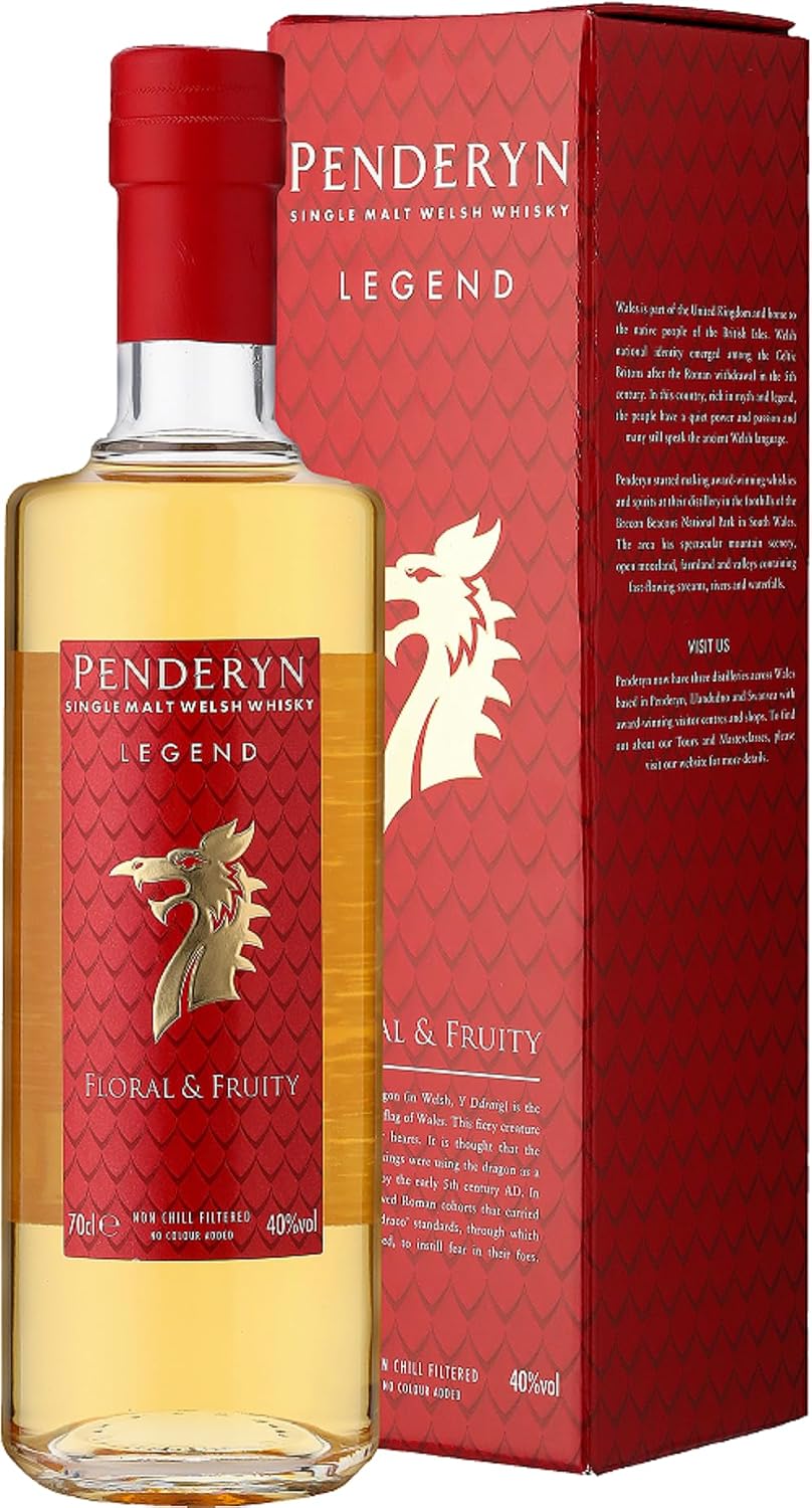 Whisky de pura malta Penderyn Legend Wales 0,7 l alc. 41 % vol.