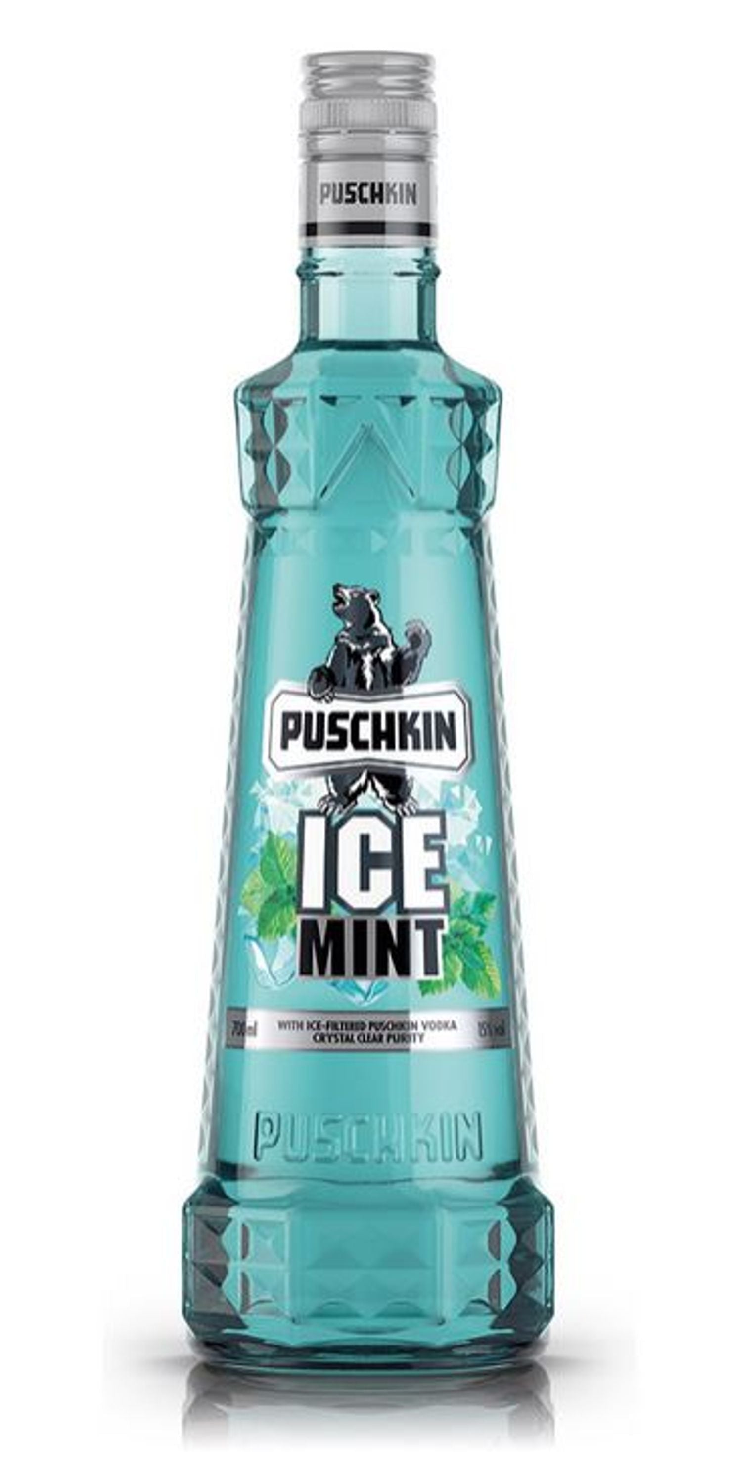 Puschkin Ice Mint Vodka 0.7l, 15% alcohol by volume