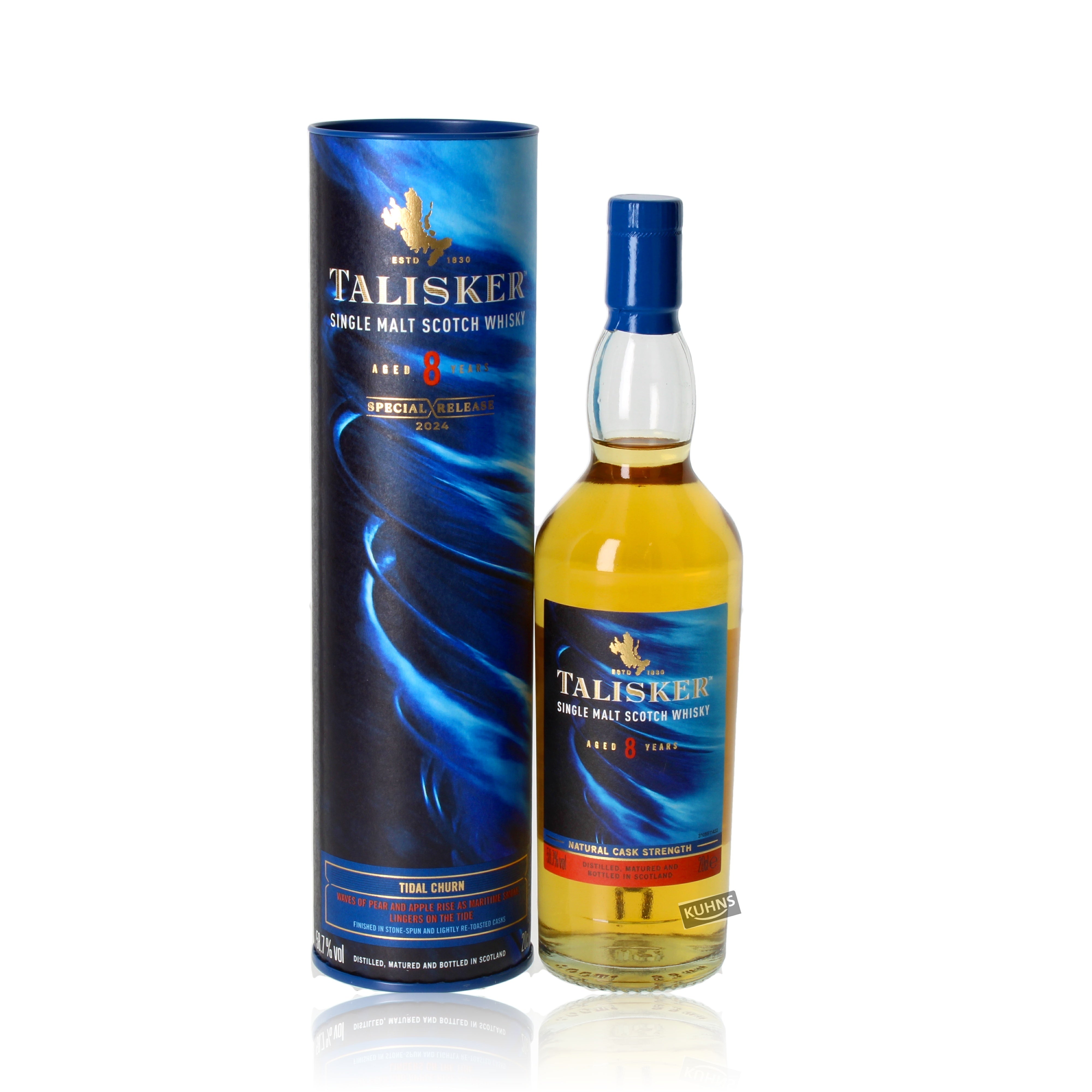 Talisker 8 años lanzamiento especial 2024 0,2 l, alcohol 58,7 % vol.