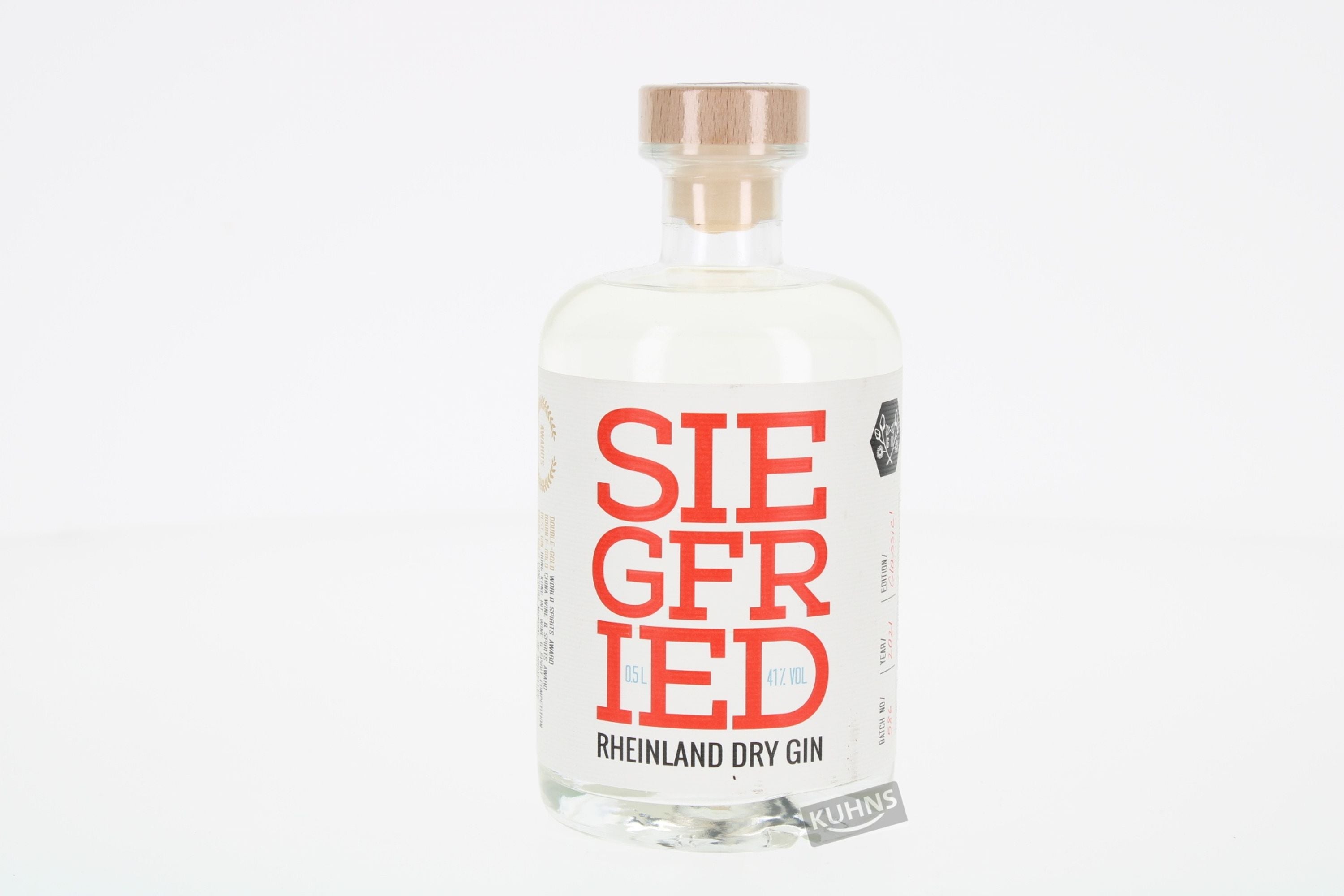 Ginebra seca Siegfried Rheinland 0,5 l, 41 % vol.