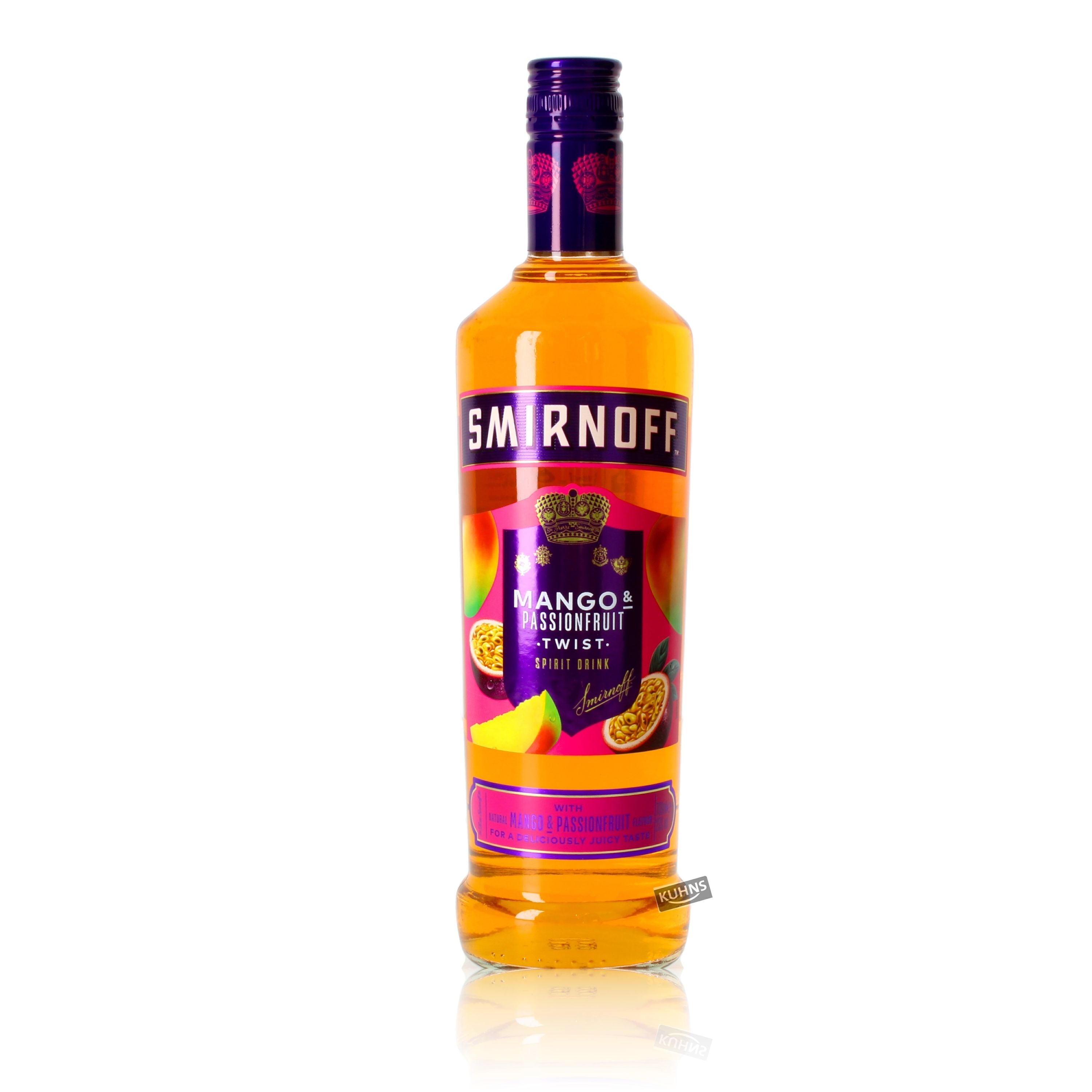 Smirnoff Mango & Passionfruit Twist 0.7l, alc. 25% Vol, Vodka Liqueur USA