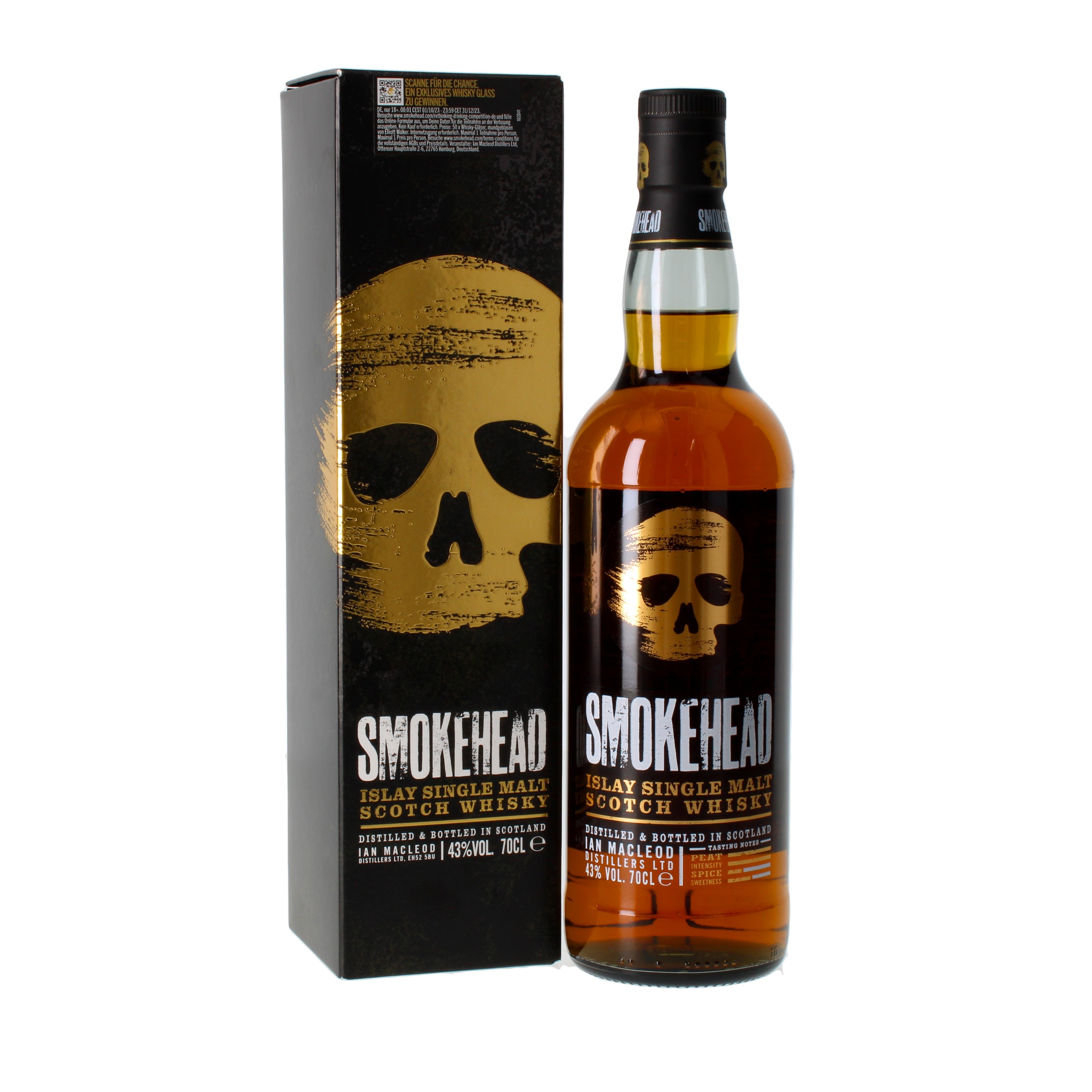 Smokehead Single Malt Scotch Whiskey 0.7l, alc. 40% by volume