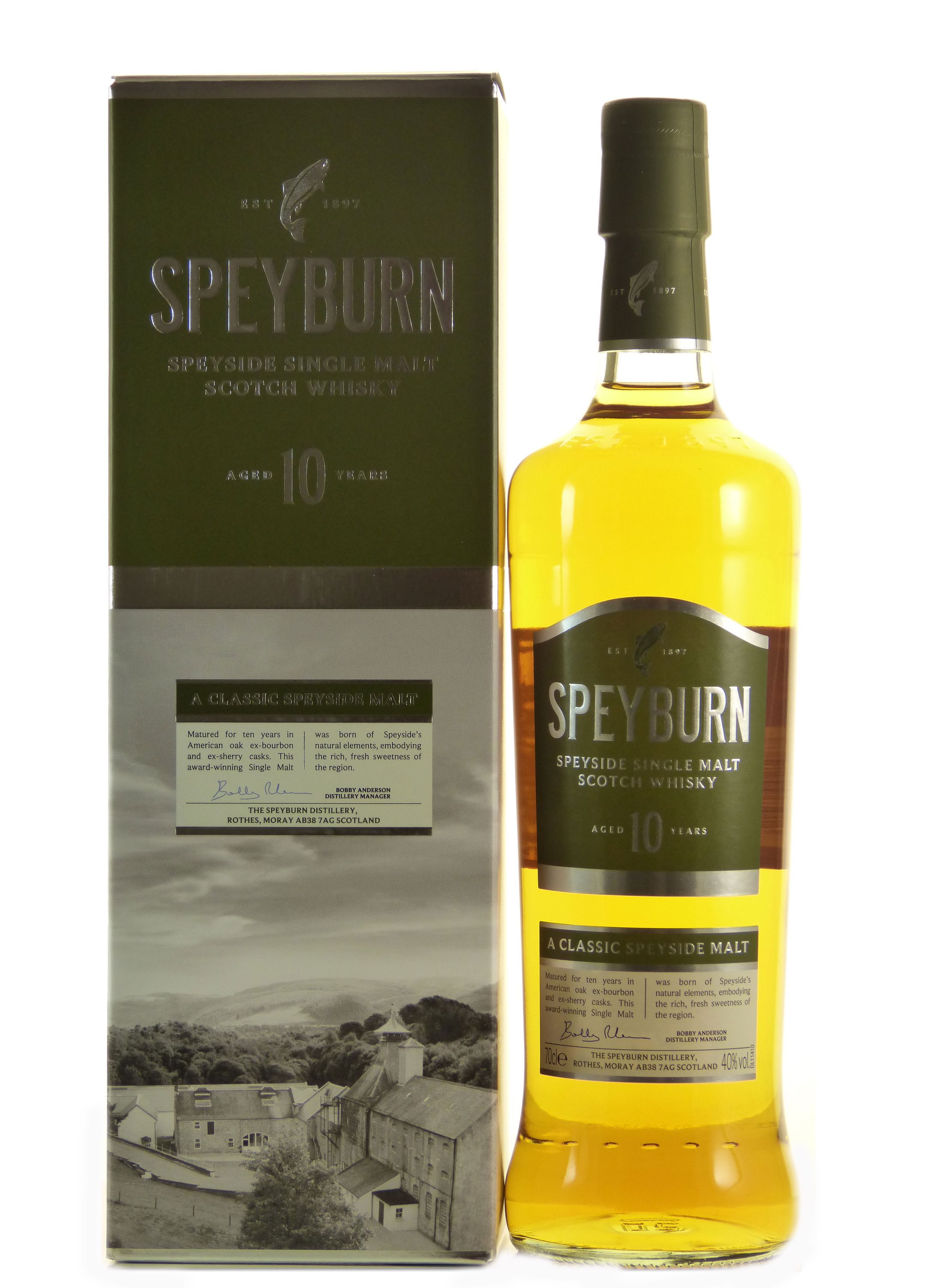Speyburn 10 Years 0.7l, alc. 40 Vol%