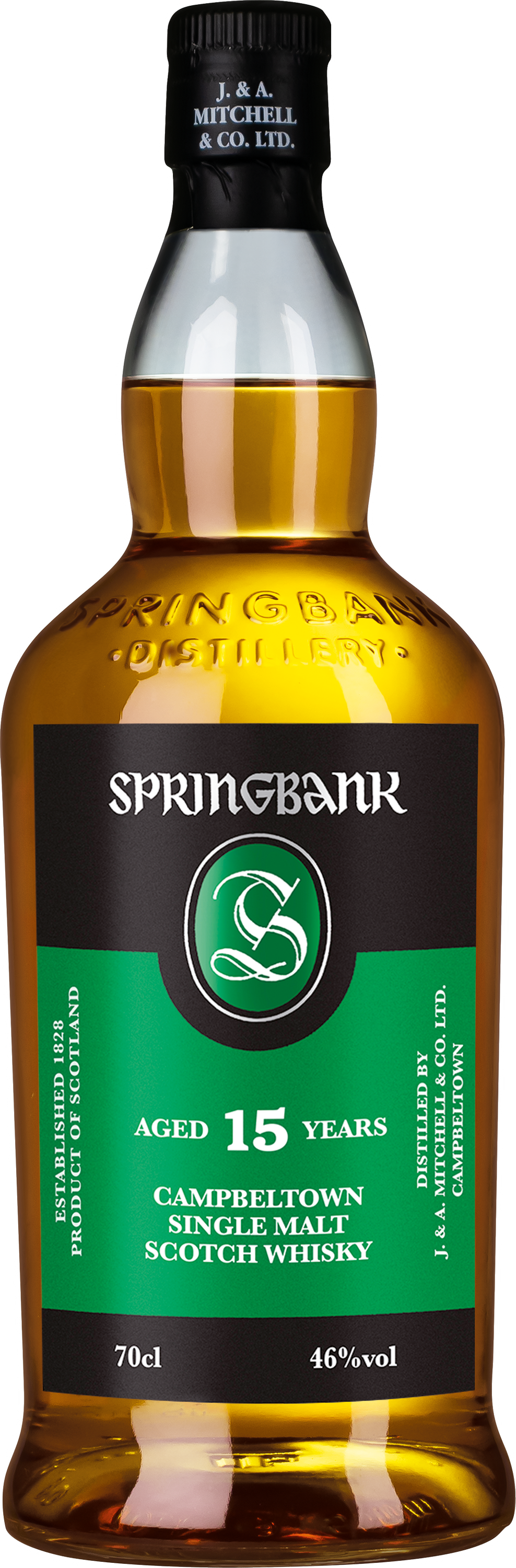 Springbank 15 Jahre 0,7l, alc. 46 Vol.-%