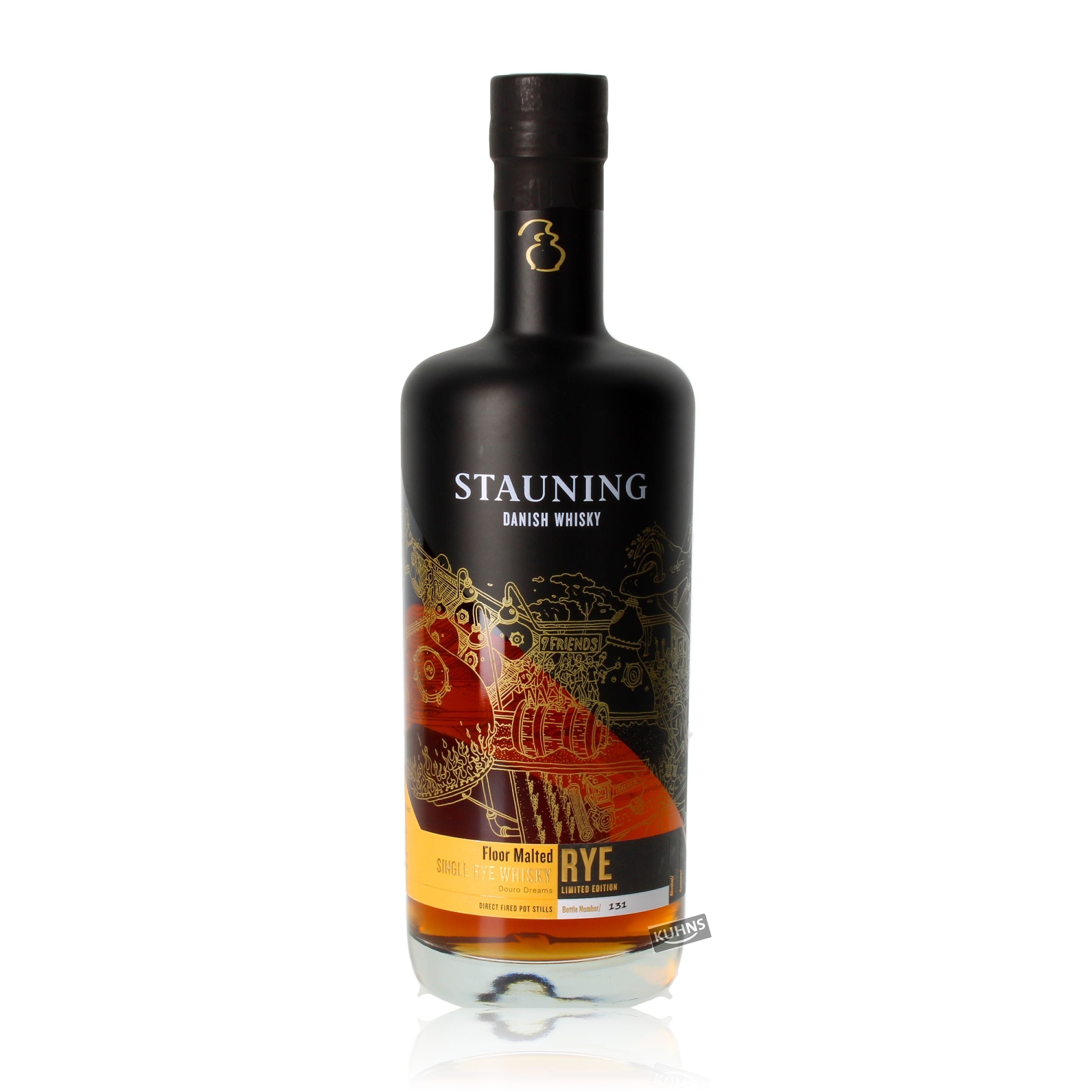 Whisky de centeno malteado Stauning Floor 0,7 l, 41 % vol.