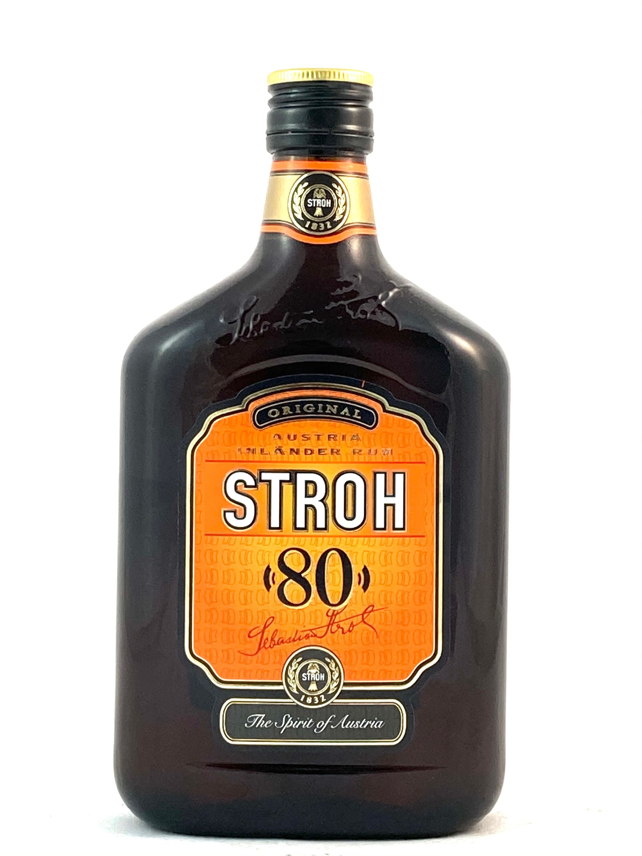 Stroh 80 0,5 l, alc. 80% vol., Ron Austria