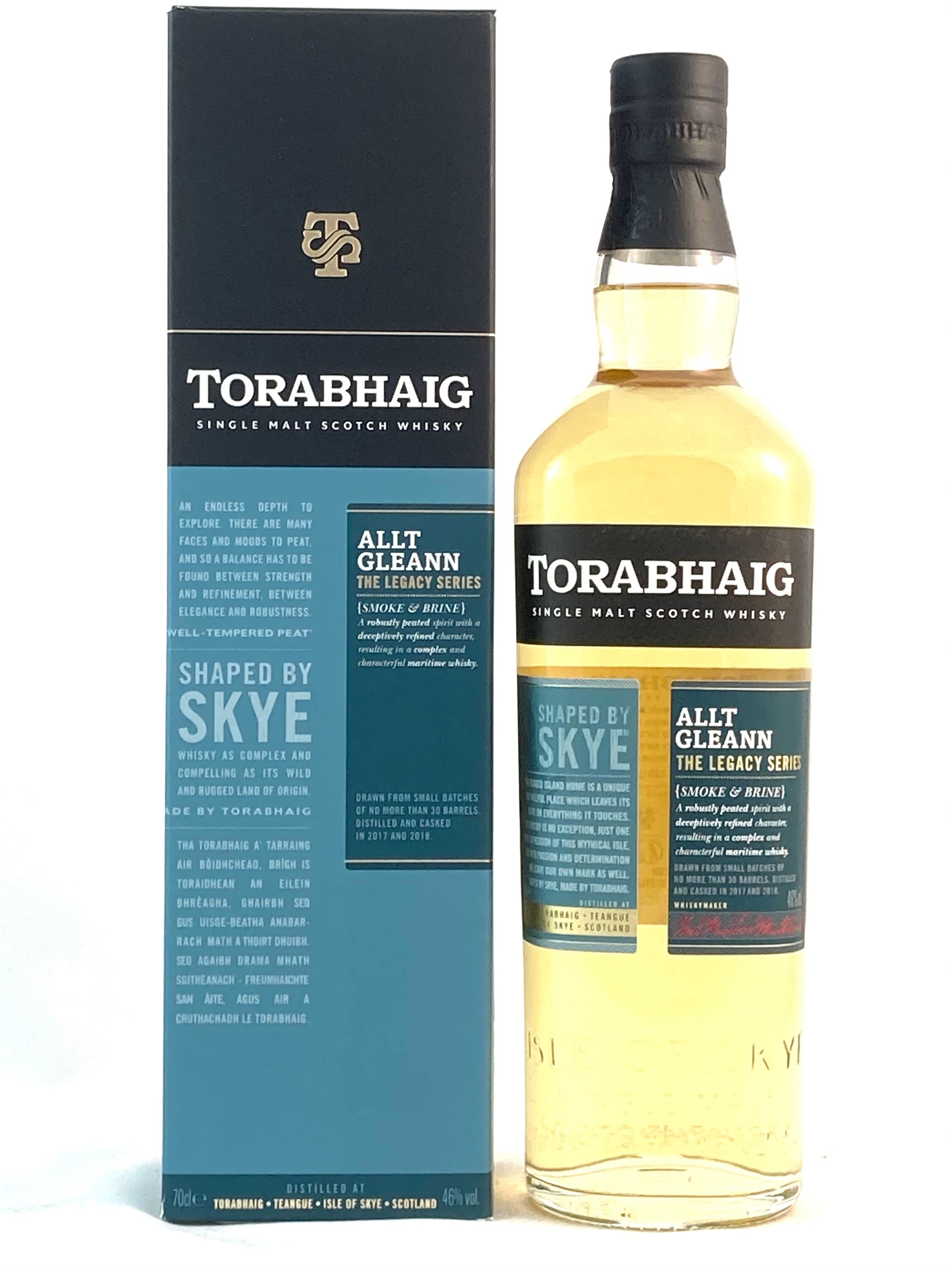 Torabhaig Allt Gleann 0,7l, alc. 46% en volumen