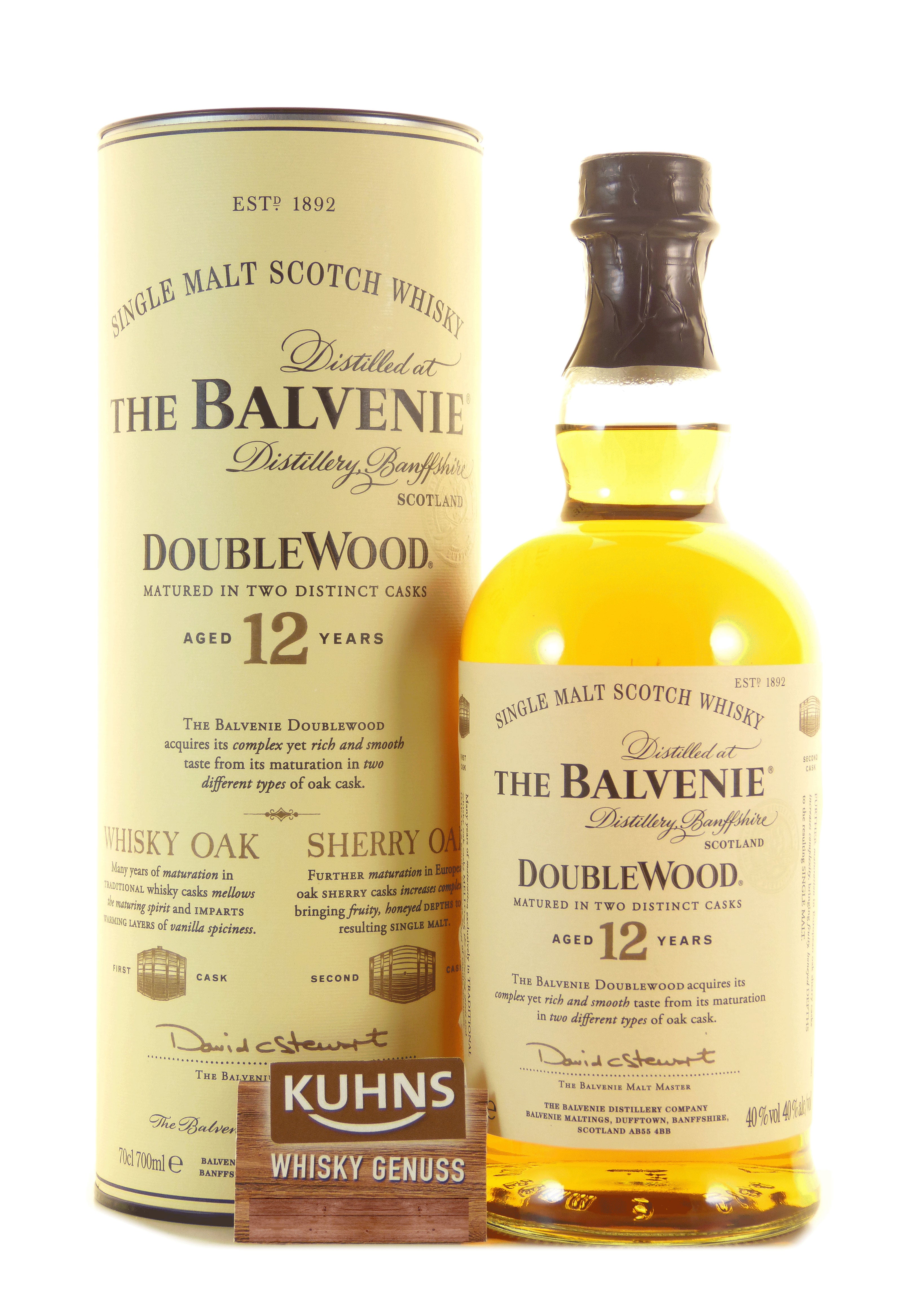 Balvenie 12 Jahre Double Wood 0,7l, alc. 40 Vol.-%