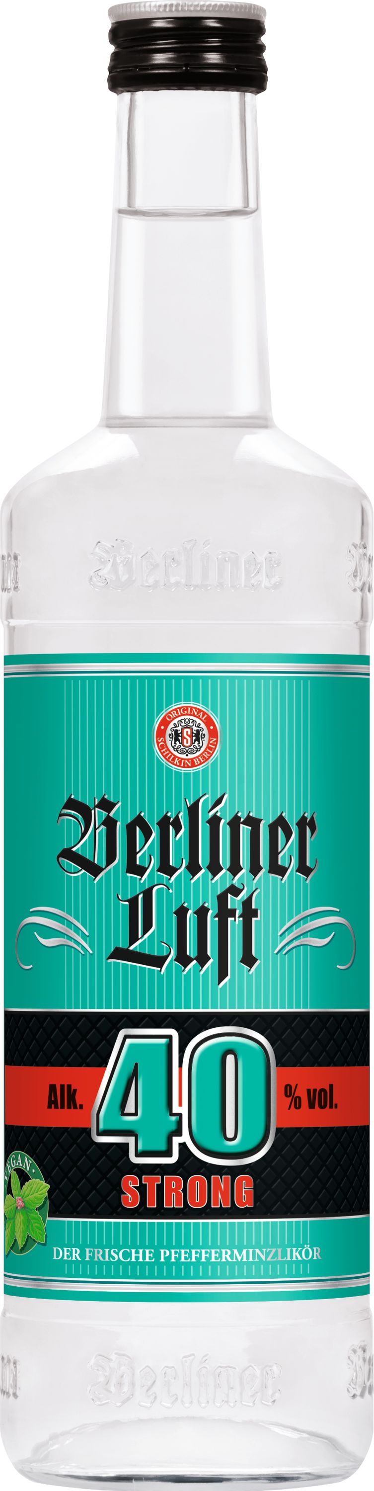 Licor de menta fuerte Berliner Luft, 0,7 l, 40 % de alcohol por volumen