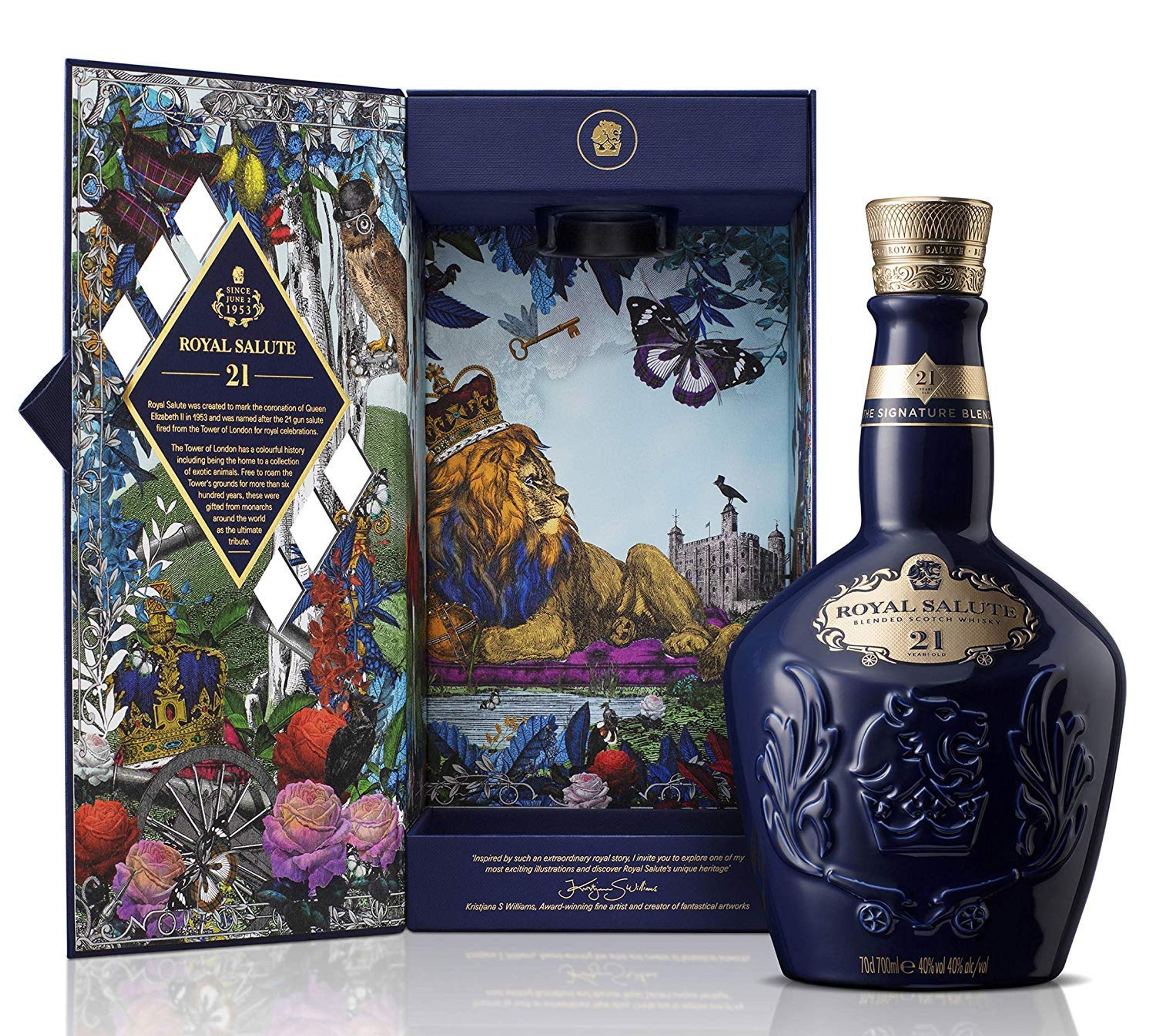 Chivas Regal 21 años Royal Salute 0,7 l, 40 % de alcohol por volumen