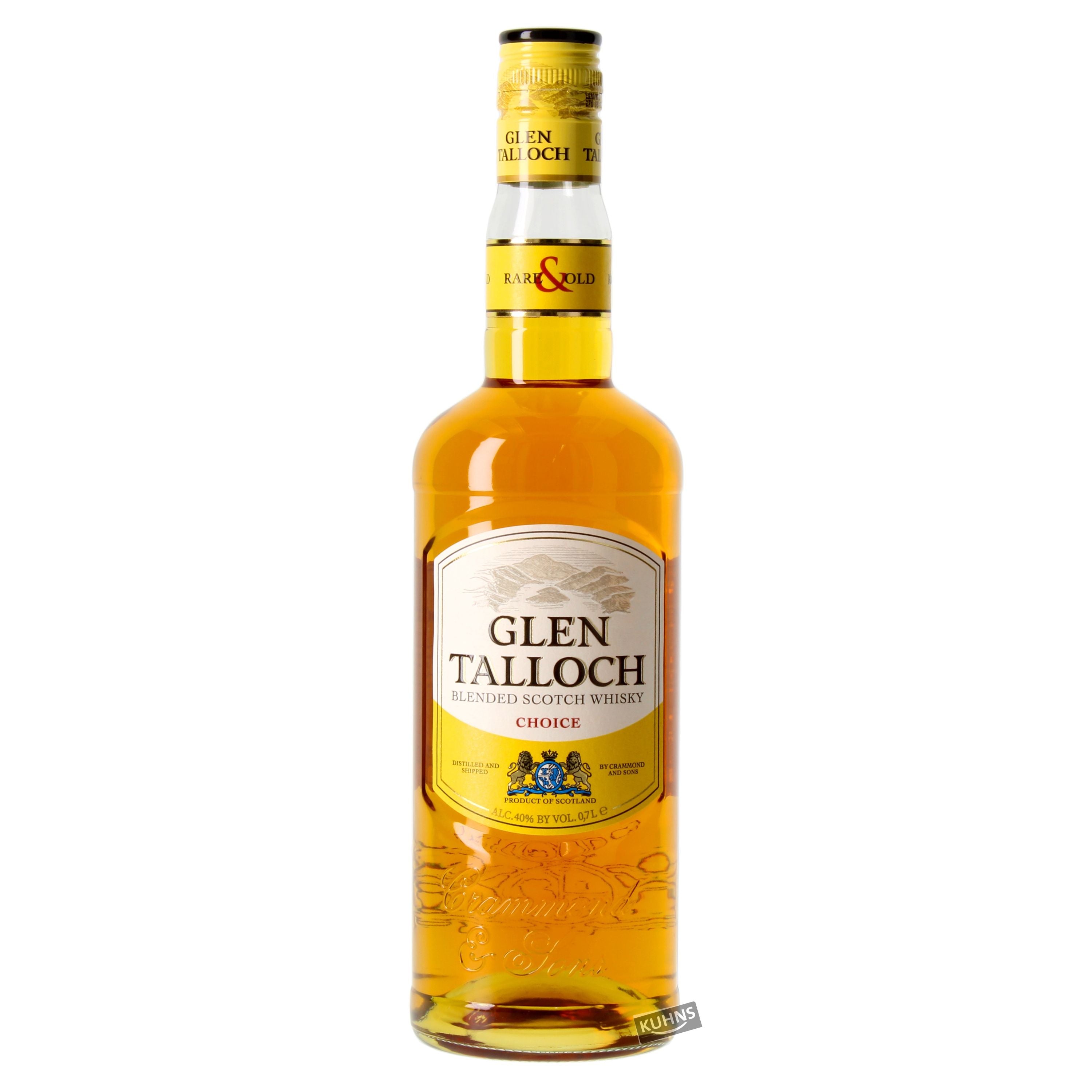 Whisky mezclado Glen Talloch Choice 0,7 l, 40 % de alcohol por volumen