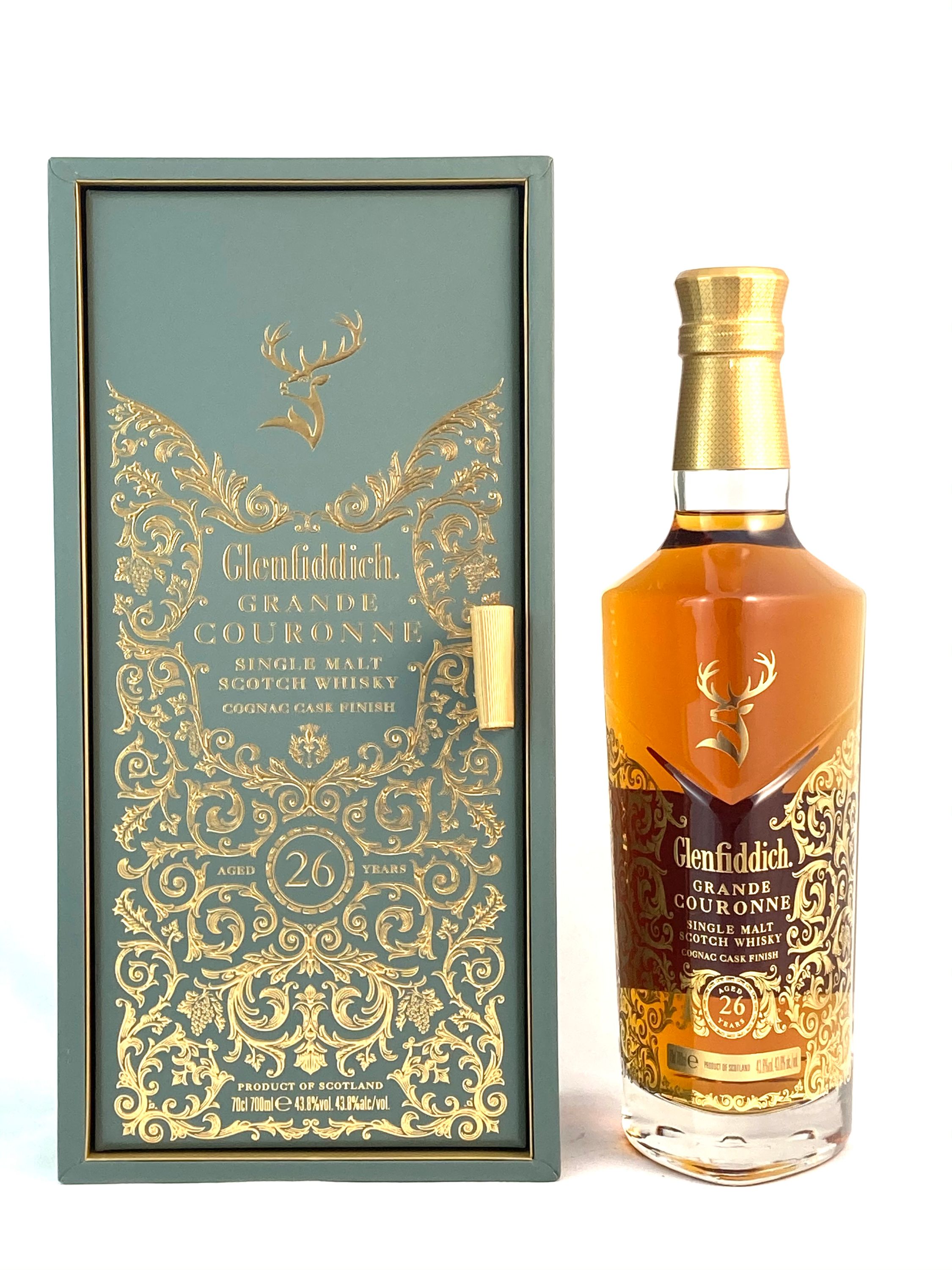 Glenfiddich 26 años Grande Couronne 0,7l, alc. 43,8% vol.