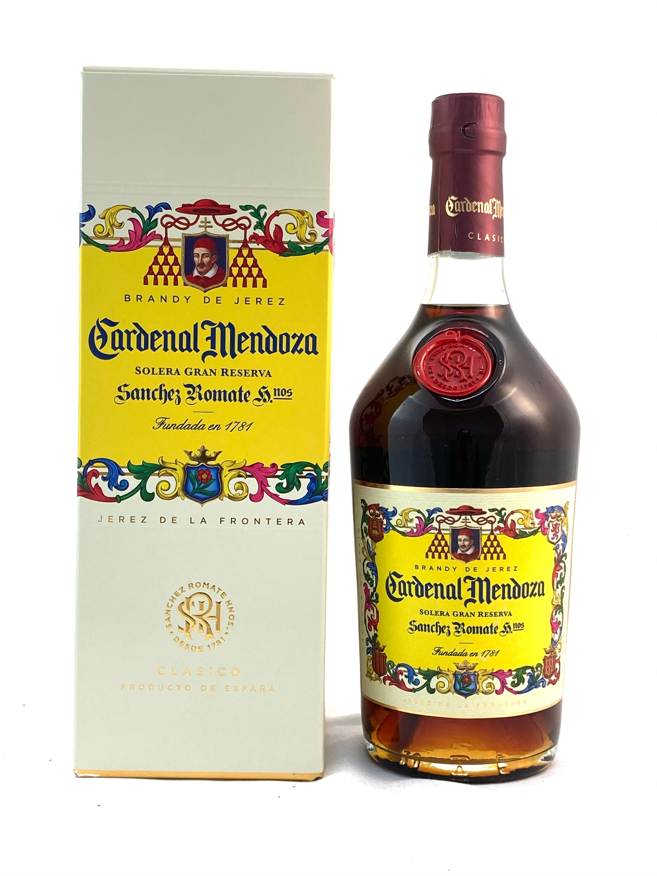 Cardenal Mendoza 0,7l alc. 40% vol., brandy España
