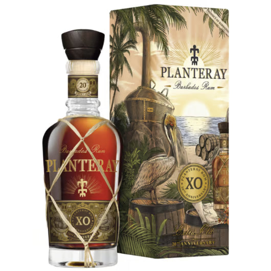 Ron XO Barbados 20.º Aniversario de Planteray 0,7 l, 40 % de alcohol por volumen