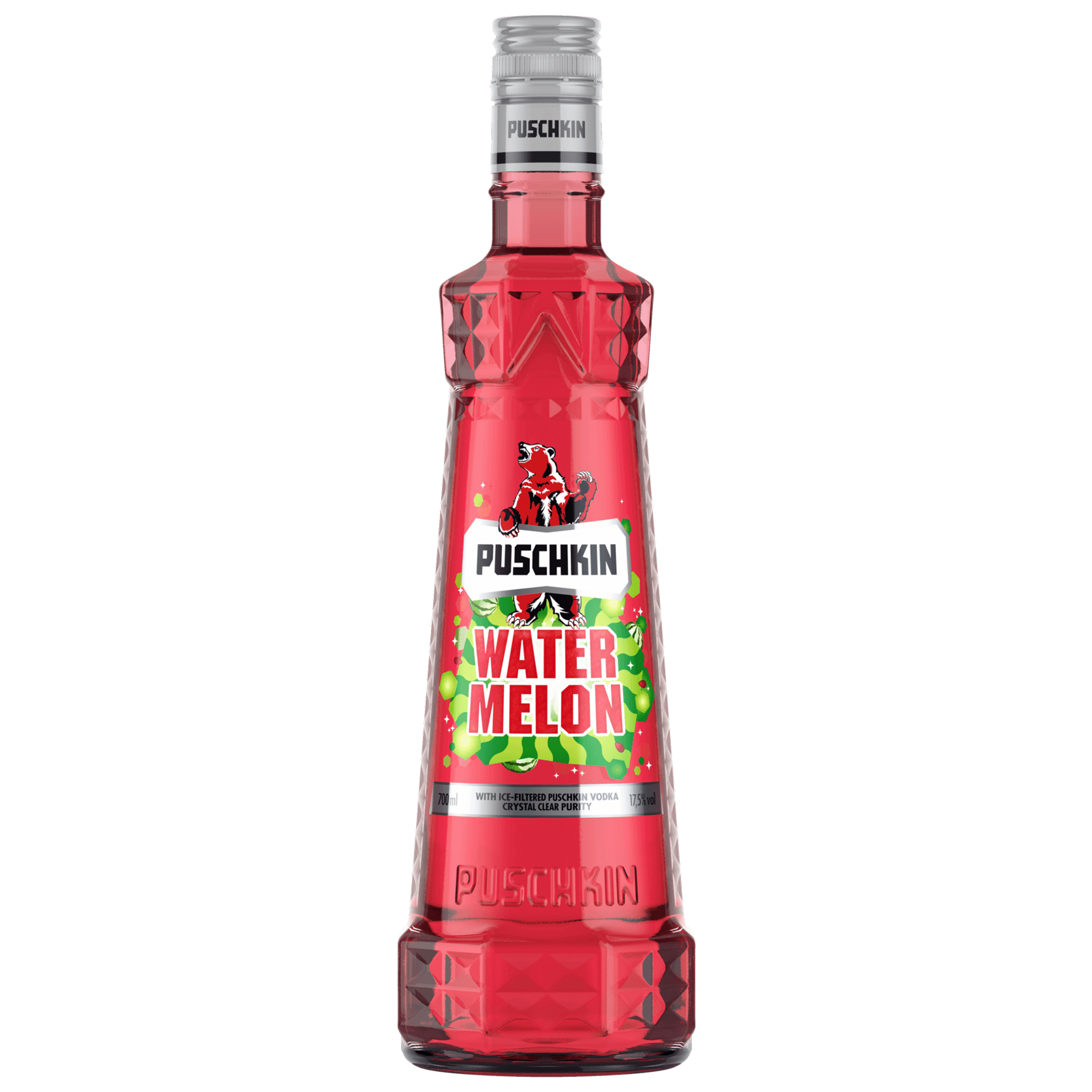 Vodka Pushkin Sandía 0,7l, alcohol 17,5% vol.