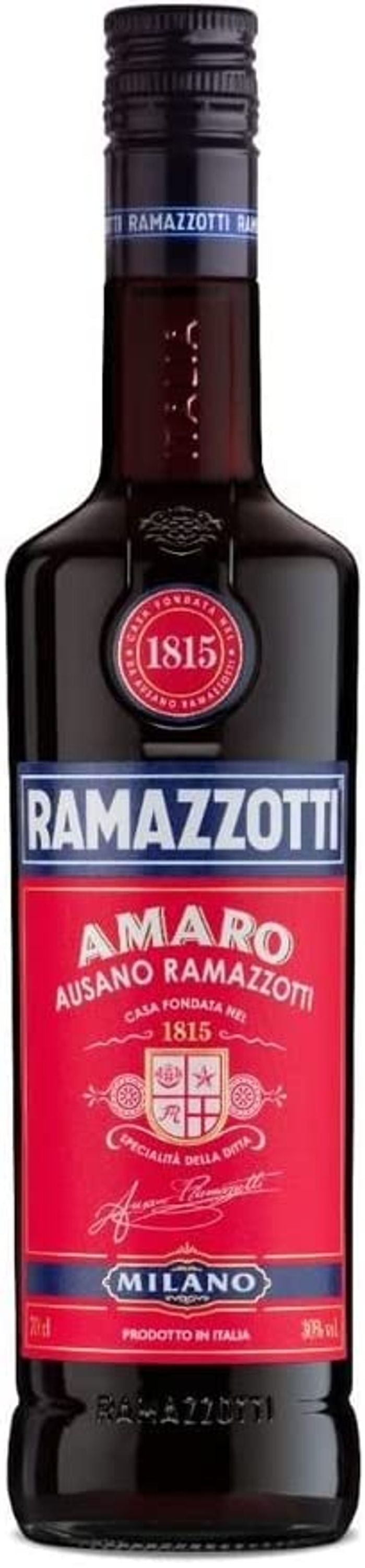 Ramazzotti Amaro 0,7l, alc. 30% vol., licor de hierbas Italia